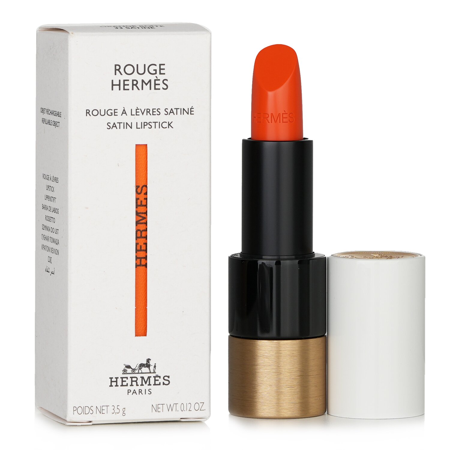 Hermes Rouge Hermes Satin Lipstick 3.5g/0.12oz