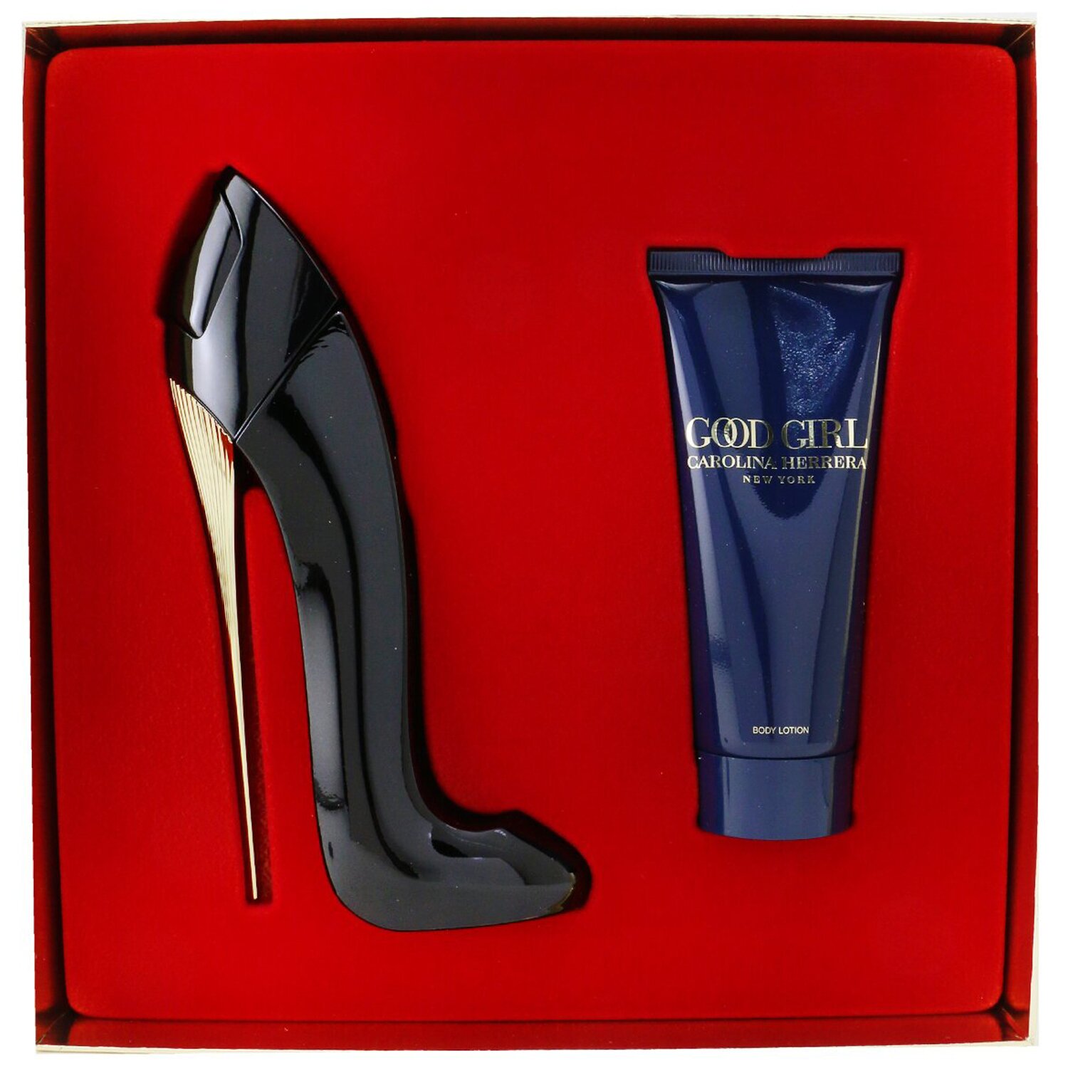 Carolina Herrera Good Girl Coffret: Eau De Parfum Spray 80ml/2.7oz + Body Lotion 100ml/3.4oz 2pcs