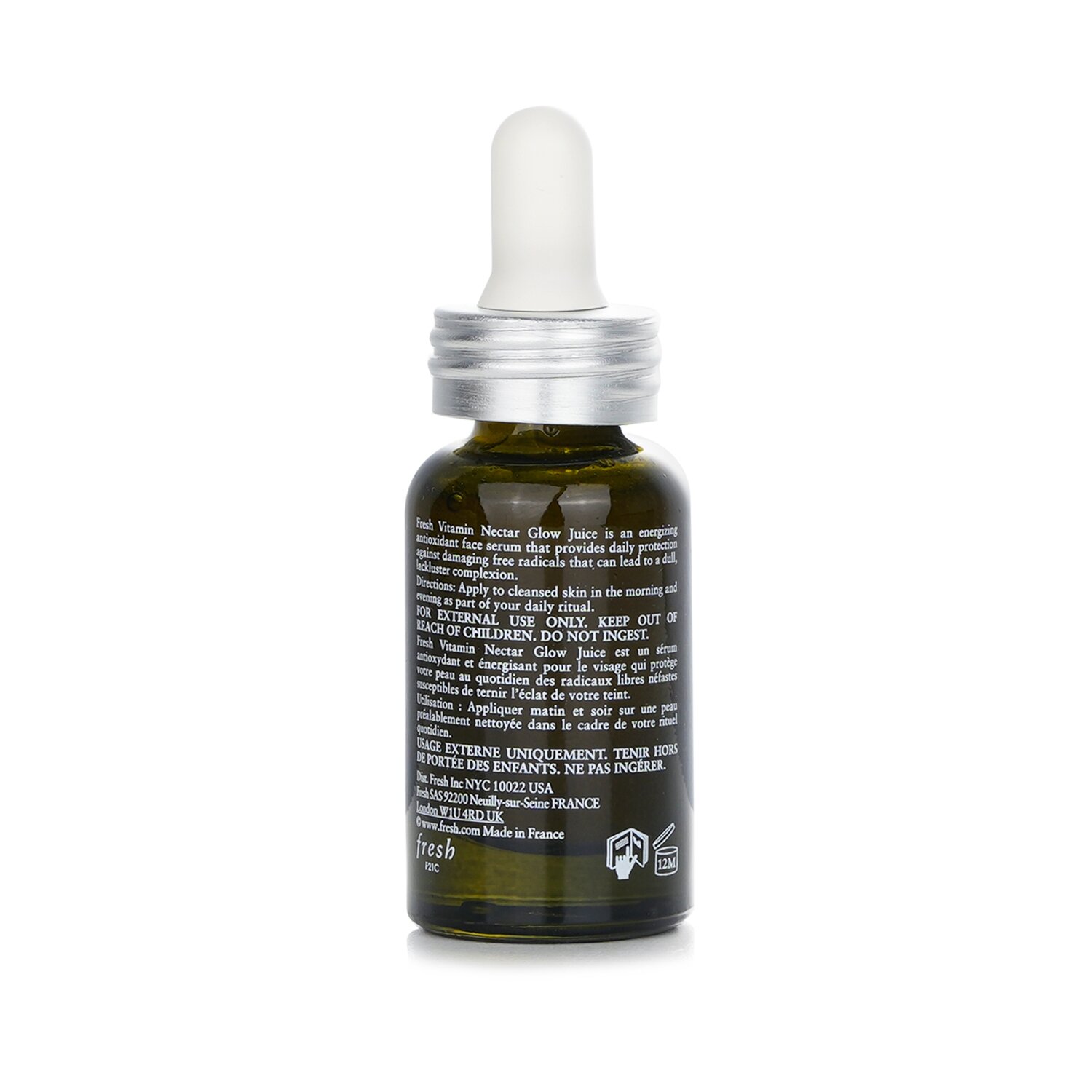 Fresh Vitamin Nectar Glow Juice Suero Facial Antioxidante 15ml/0.5oz