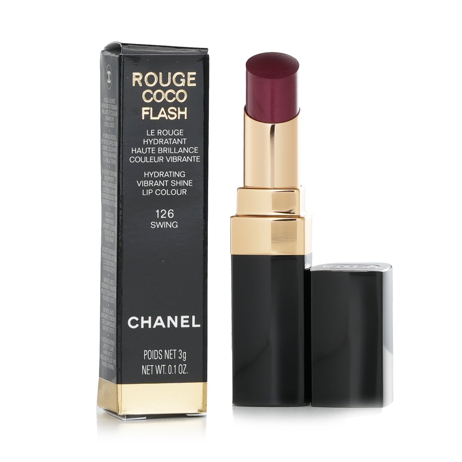 Chanel Rouge Coco Flash Hydrating Vibrant Shine Lip Colour 3g/0.1oz