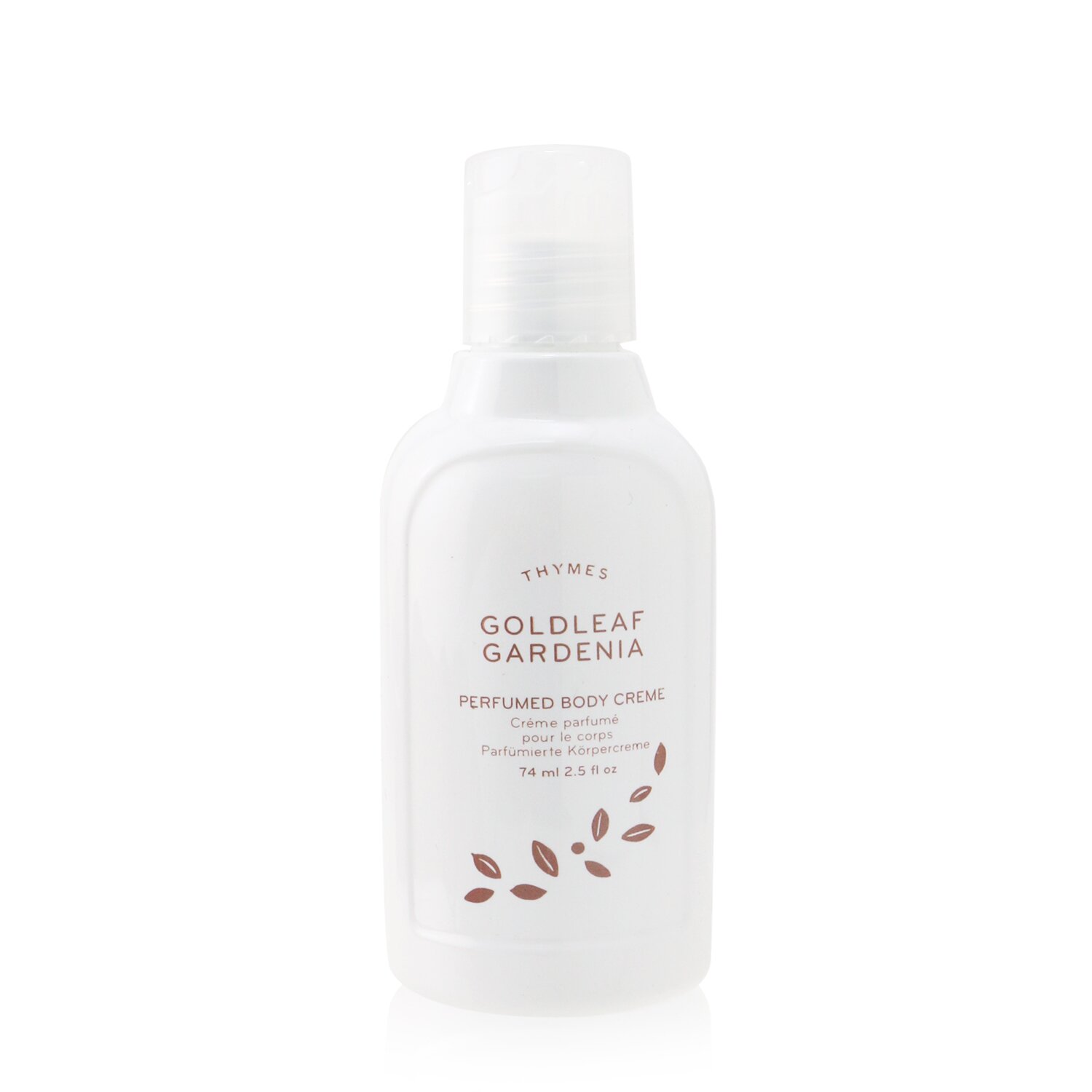 Thymes Goldleaf Gardenia Petite Body Cream 74ml/2.5oz