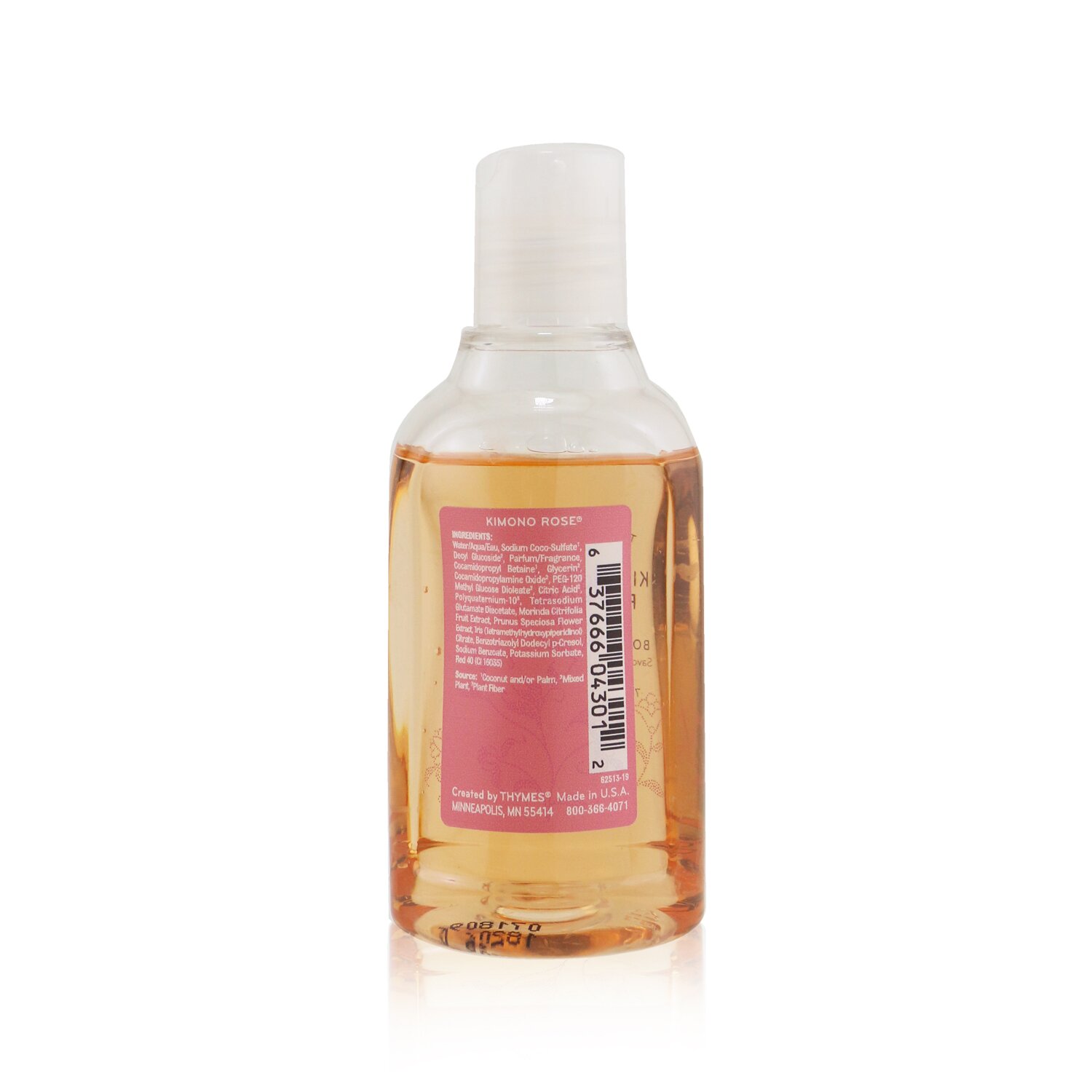 Thymes Kimono Rose Petite Body Wash 74ml/2.5oz