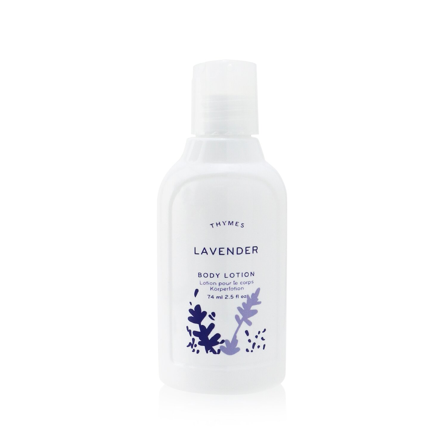 Thymes Lavender Petite Body Lotion 74ml/2.5oz