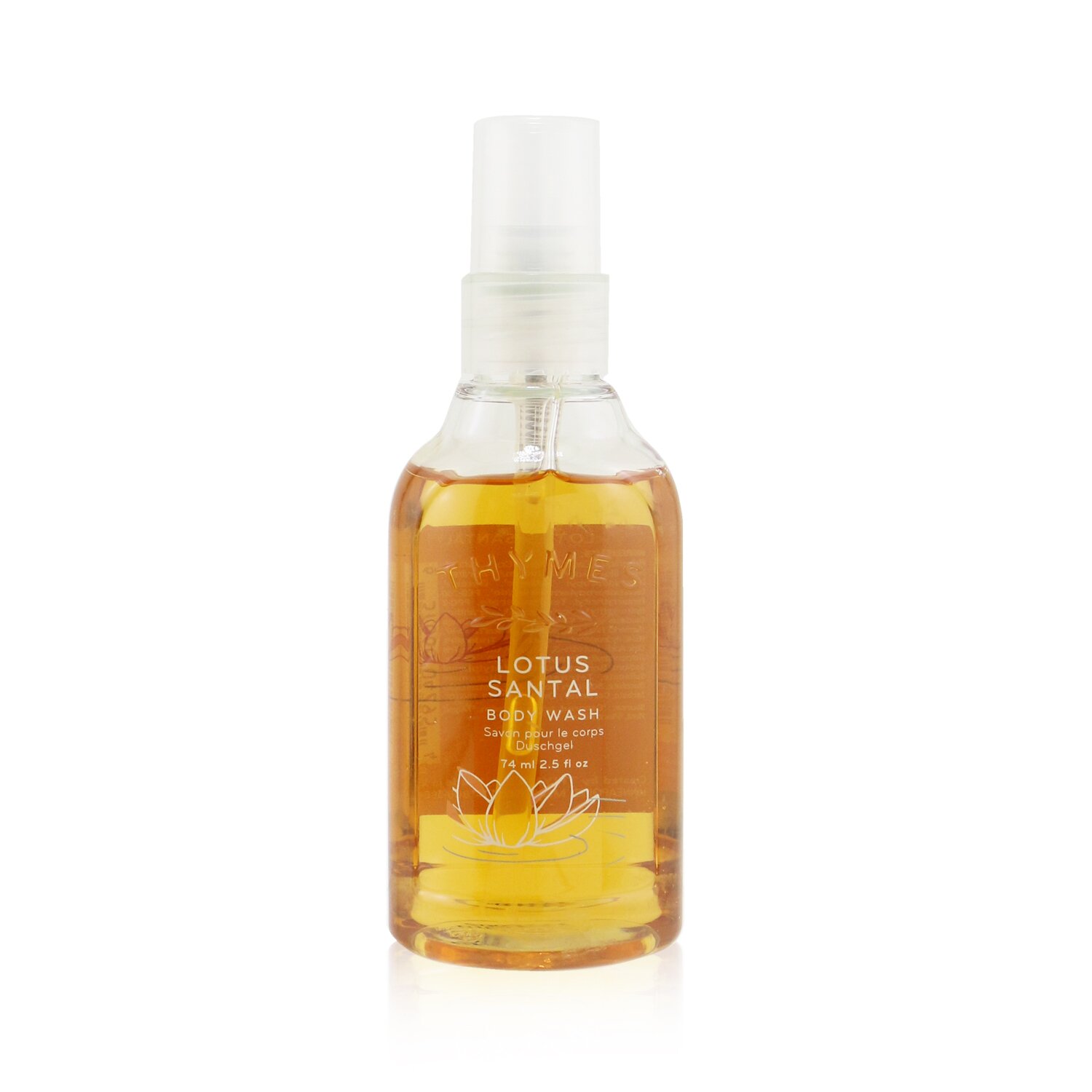 Thymes Lotus Santal Petite Jabón Corporal 74ml/2.5oz