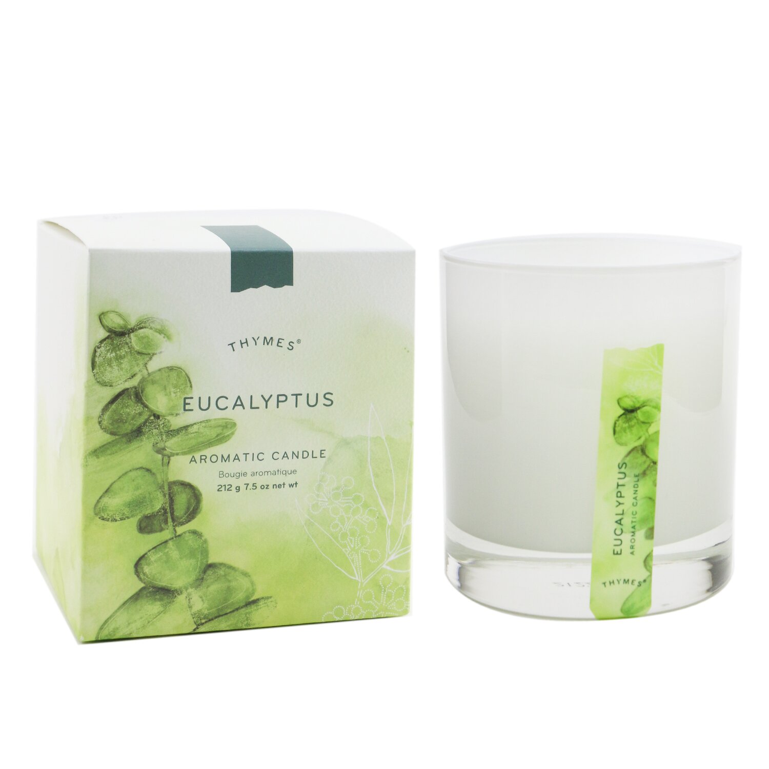 Thymes Ароматическая Свеча - Eucalyptus 212g/7.5oz
