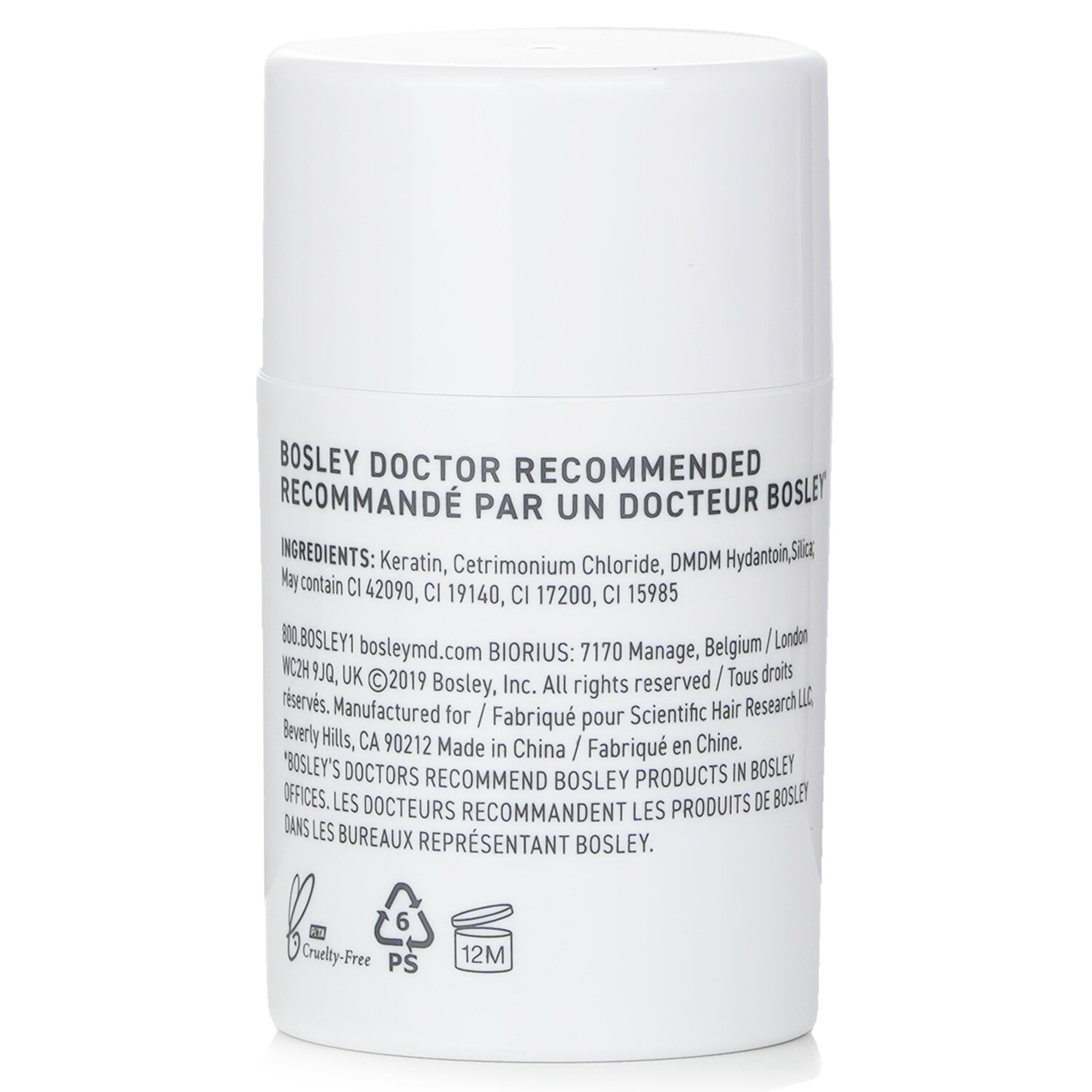Bosley نسج مكثفة للشعر Nutriplenish 12g/0.42oz