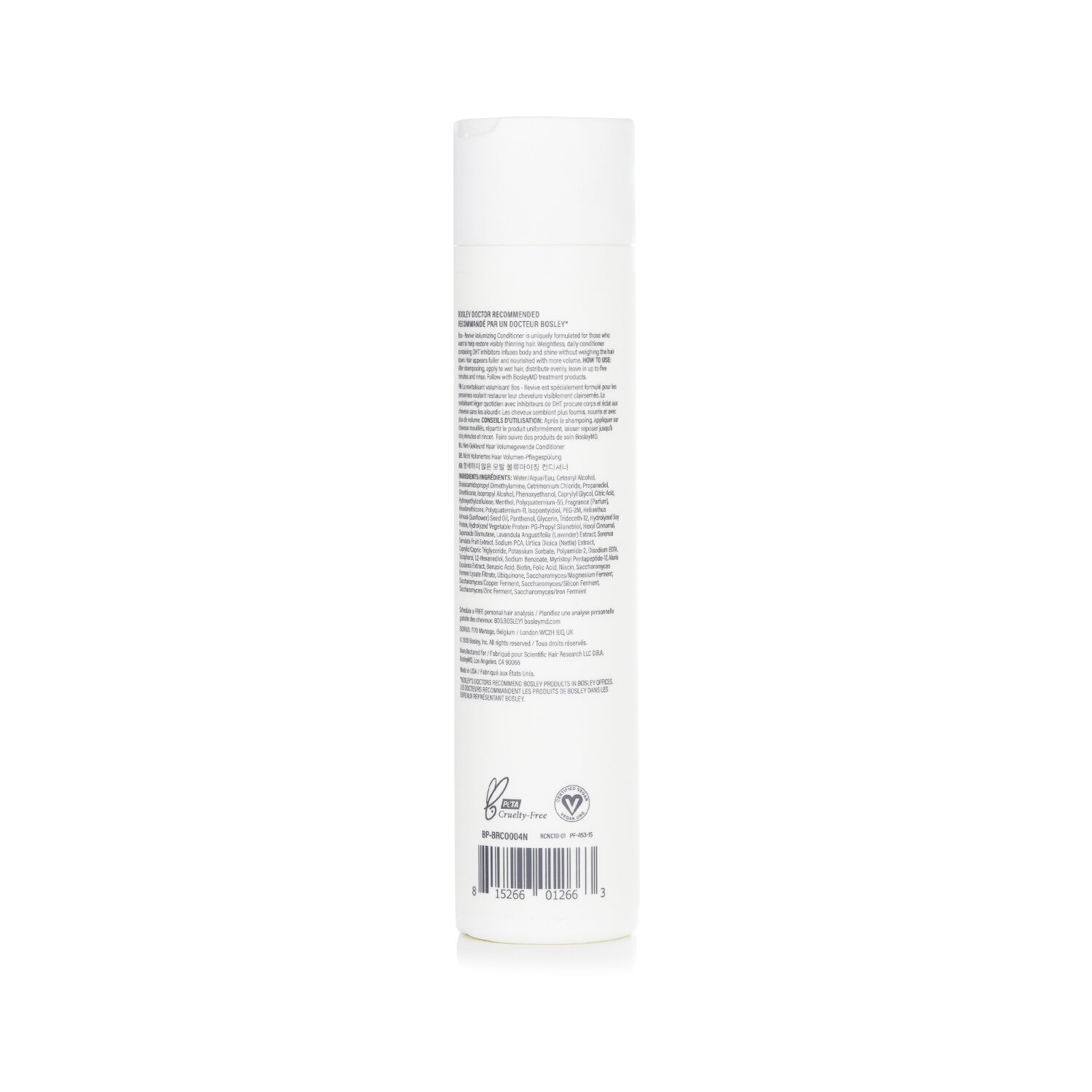 Bosley BosleyMD BosRevive Non Color-Treated Hair Volumizing Conditioner 300ml/10.1oz