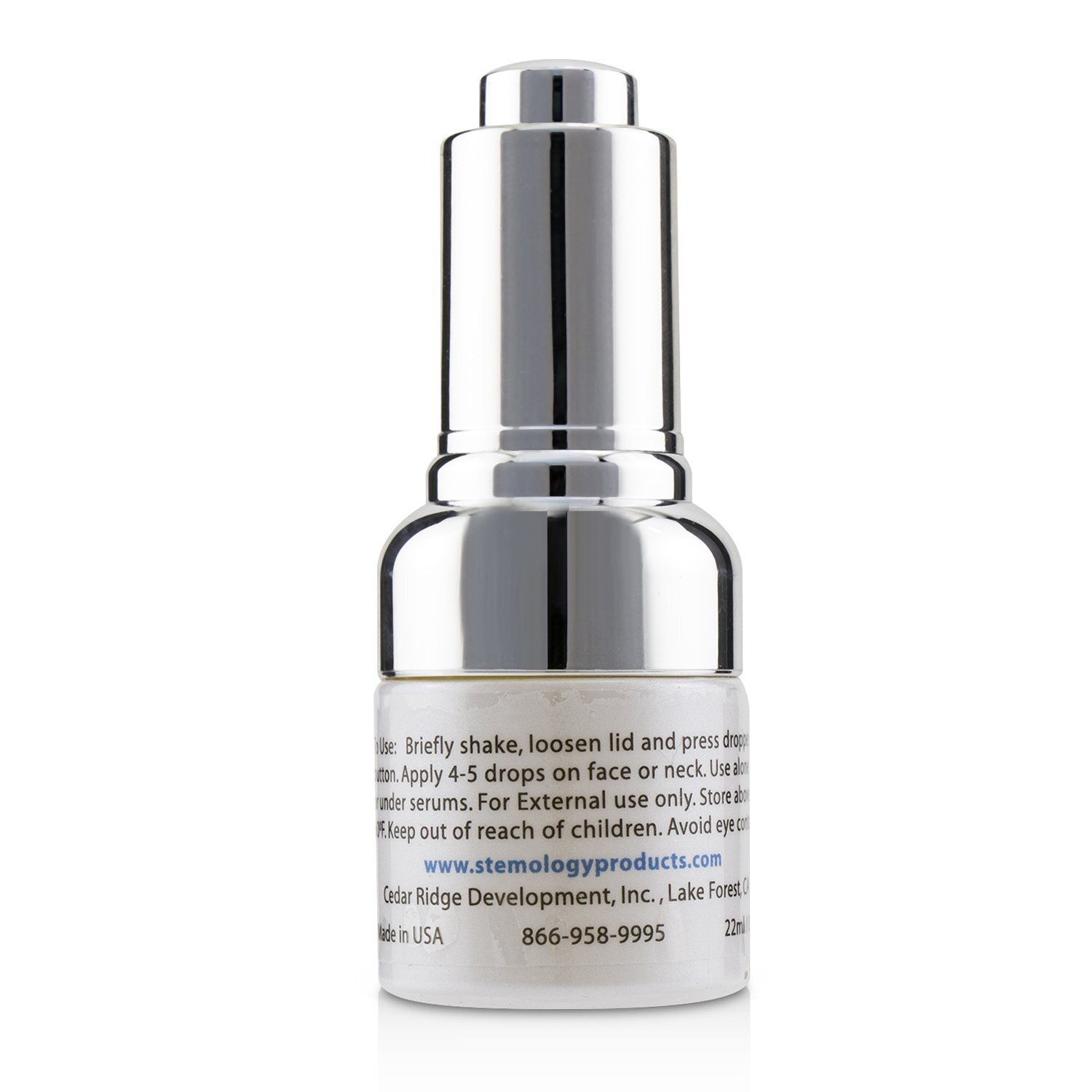 Stemology Renovare Facial Oil (Exp. Date 05/2021) 22ml/0.76oz