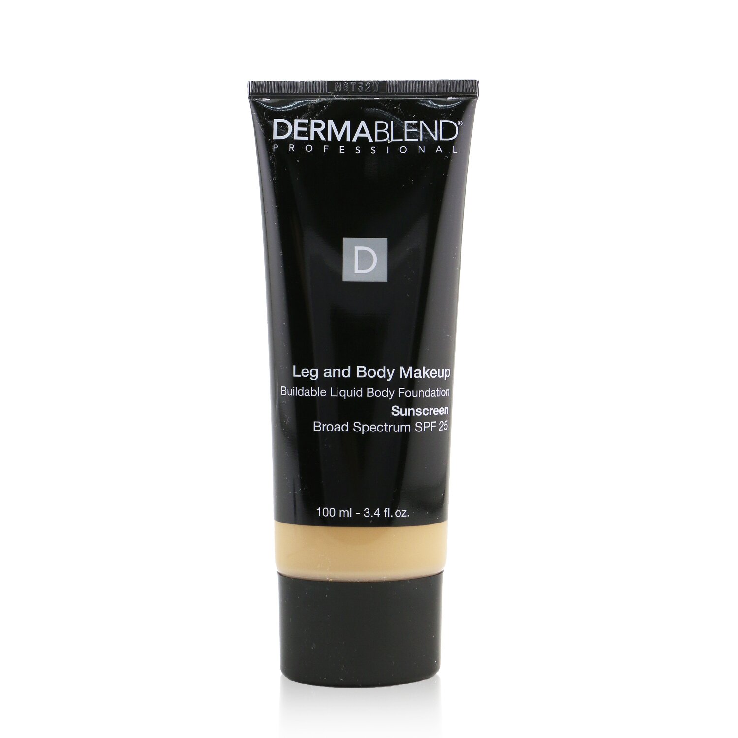 Dermablend Leg and Body Make Up Buildable Liquid Body Foundation Sunscreen Broad Spectrum SPF 25 100ml/3.4oz