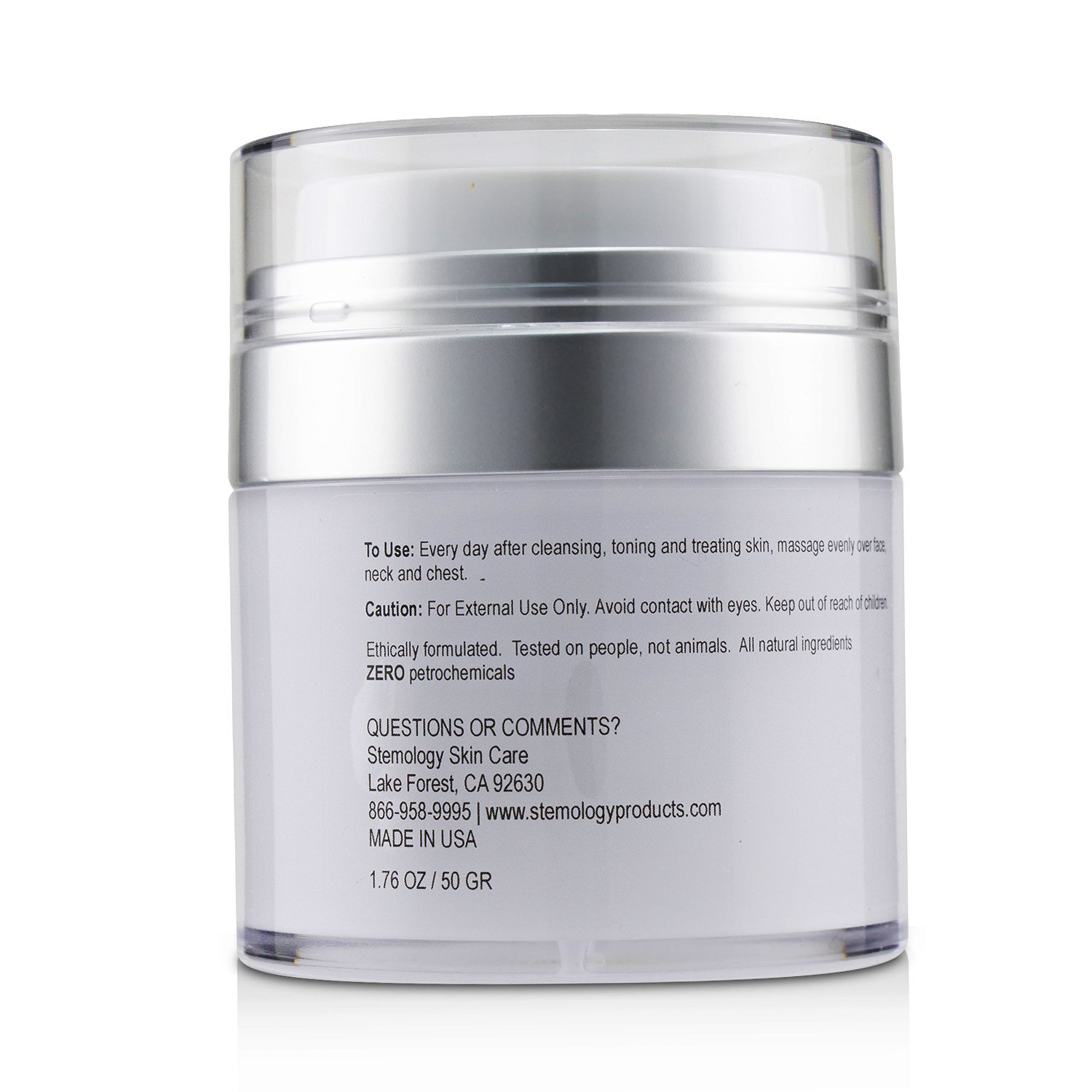 Stemology Moisture Complete With SRC-7 (Exp. Date 05/2021) 50ml/1.76oz