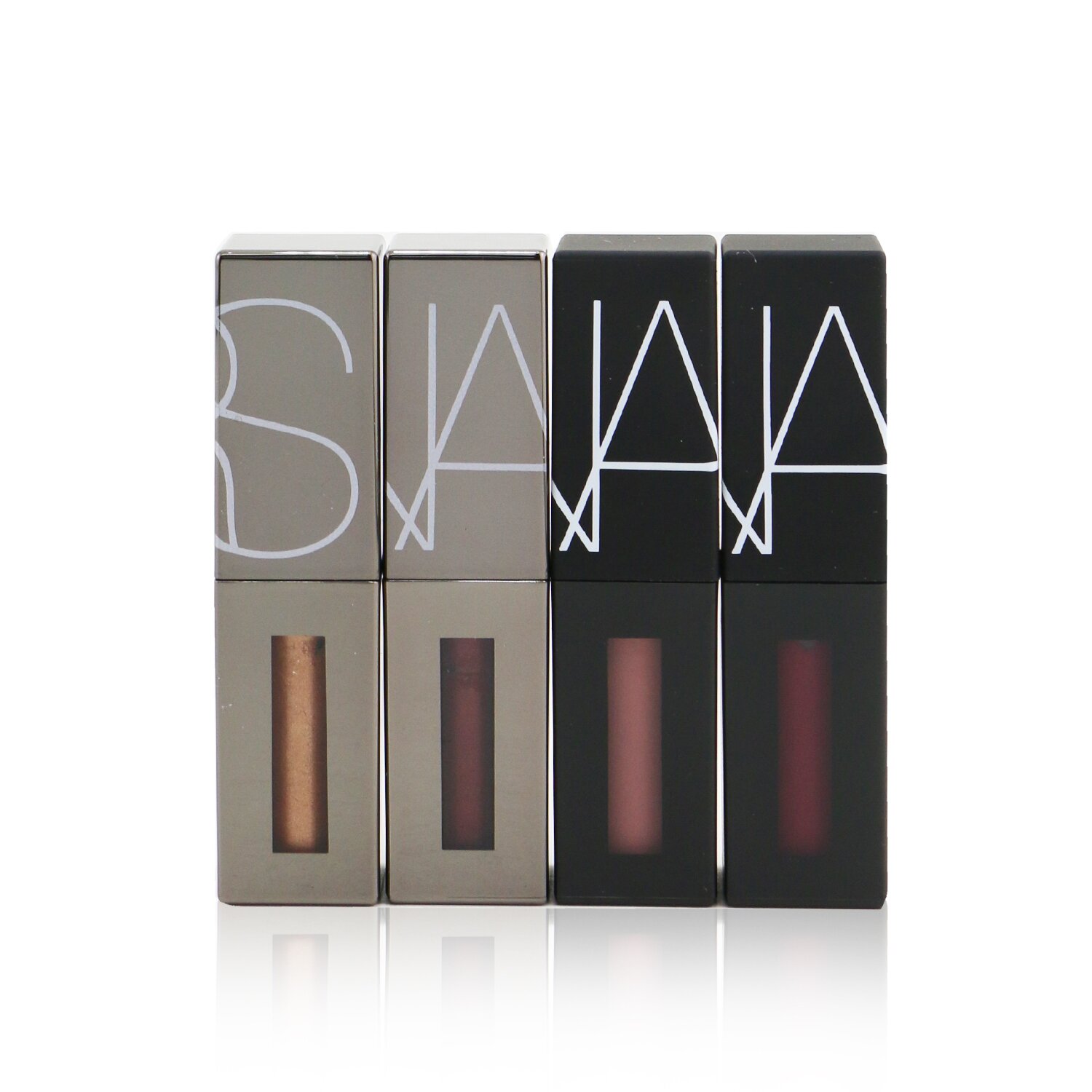 NARS Powermatte Lip Clash Coffert (2x Lip Pigment, 2x Lip Luster) 4pcs