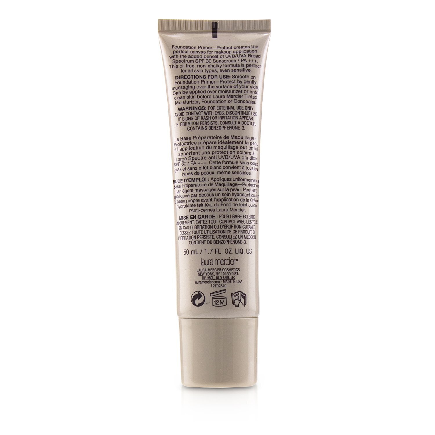Laura Mercier Foundation Primer SPF 30 (Exp. Date 06/2021) 50ml/1.7oz