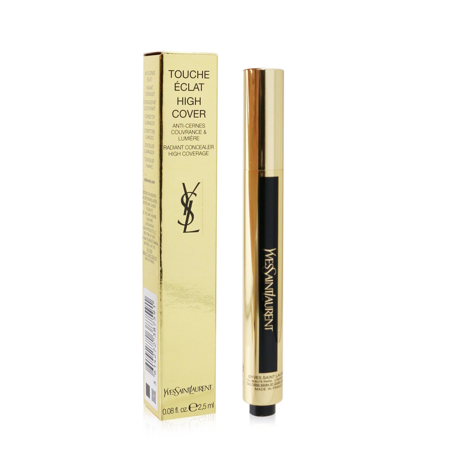 Yves Saint Laurent Touche Eclat High Cover Radiant Concealer 2.5ml/0.08oz