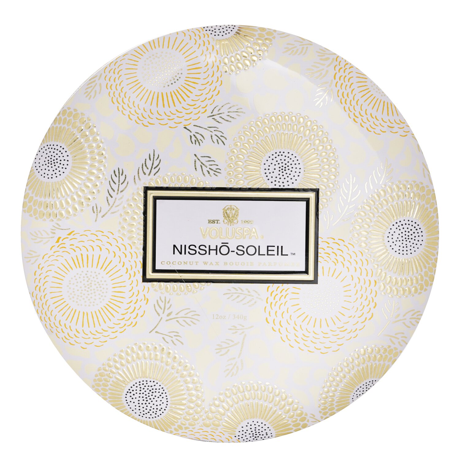Voluspa 3 Wick Decorative Tin Candle - Nissho Soleil 340g/12oz