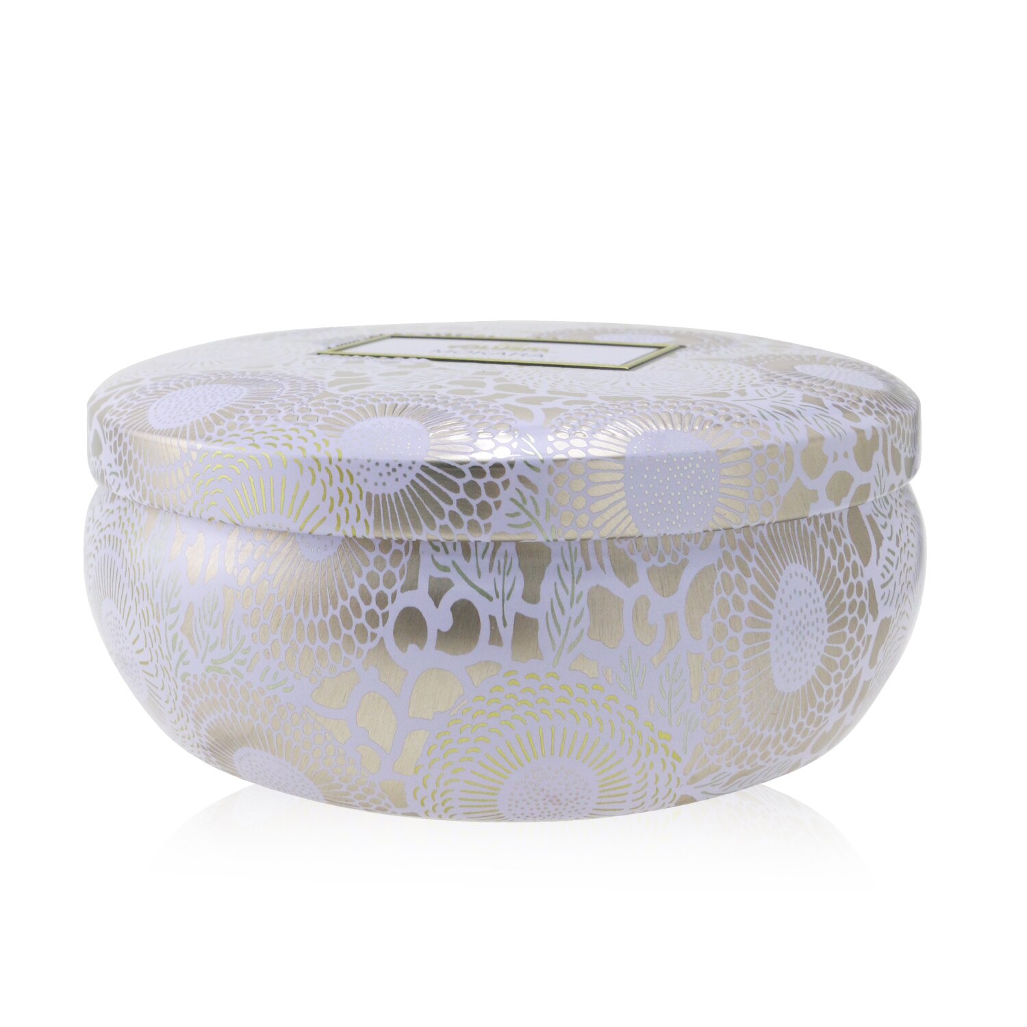 Voluspa Vela de Estaño Decorativa de 3 Mechas - Mokara 340g/12oz