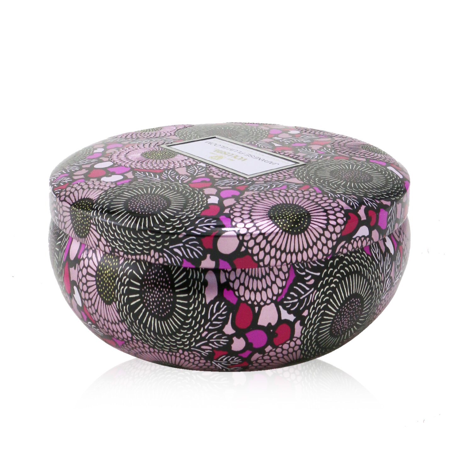 Voluspa Vela de Estaño Decorativa de 3 Mechas - Japanese Plum Bloom 340g/12oz