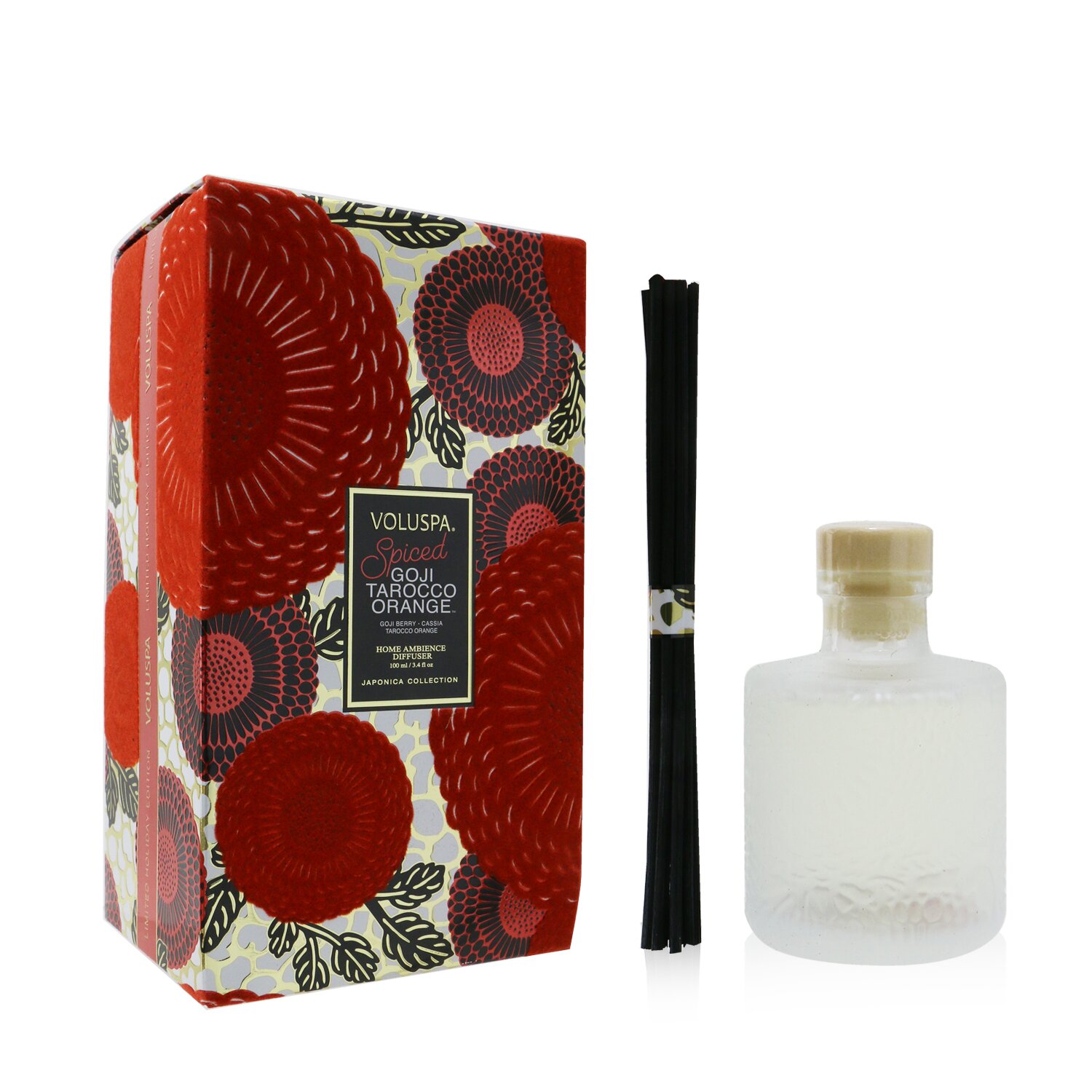 Voluspa Difusor de Caña - Spiced Goji Tarocco Orange 100ml/3.4oz