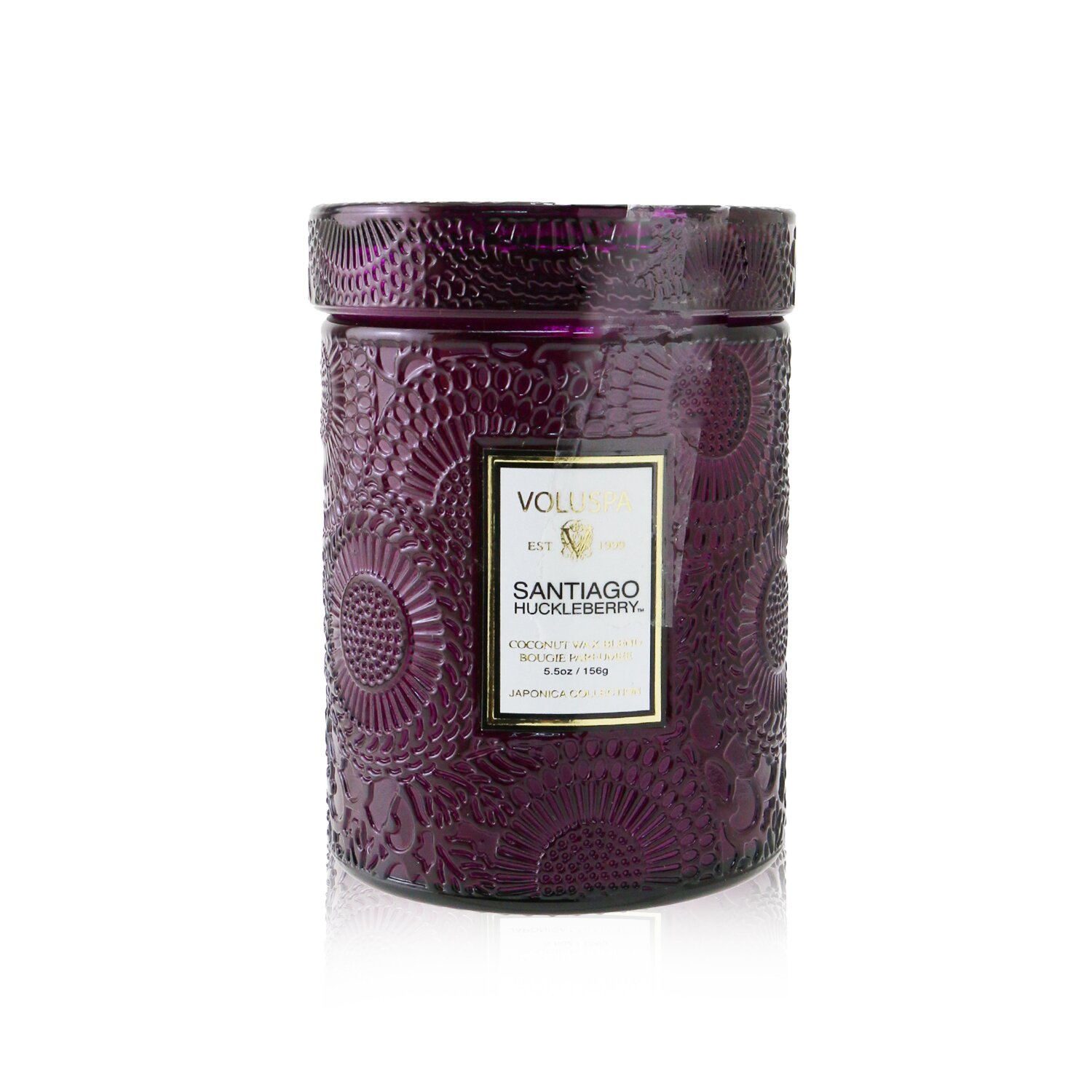 Voluspa Vela en Tarro Pequeña - Santiago Huckleberry 156g/5.5oz