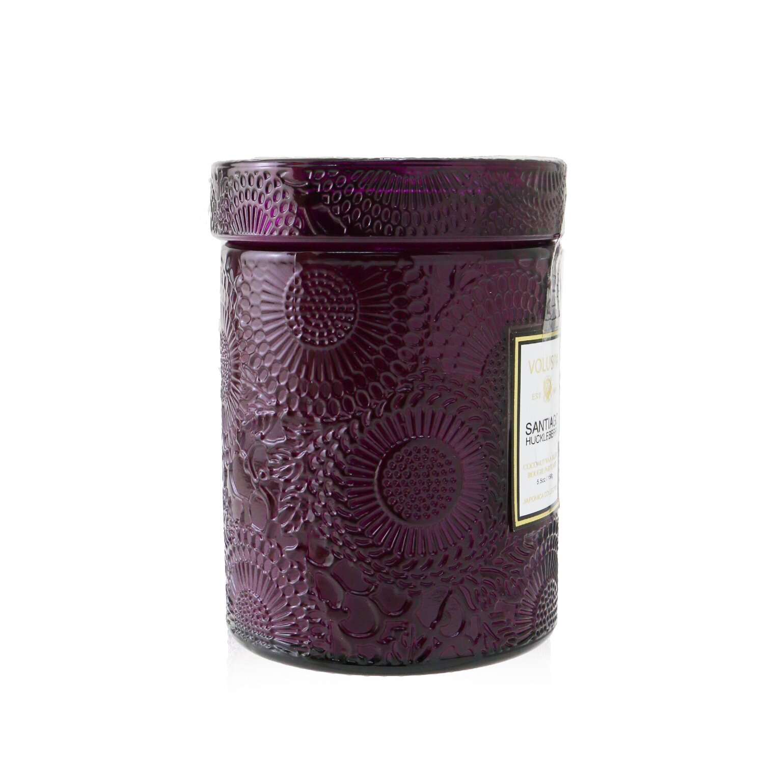 Voluspa Vela en Tarro Pequeña - Santiago Huckleberry 156g/5.5oz