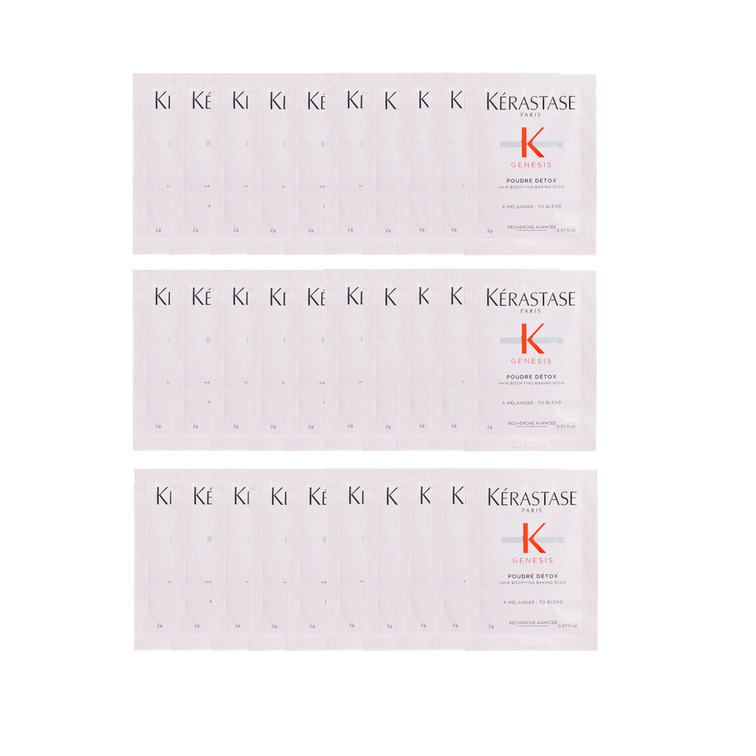 Kerastase Genesis Poudre Détox Hair Bodifying Baking Soda (Effervescent Detox Powder) 30x2g/0.07oz