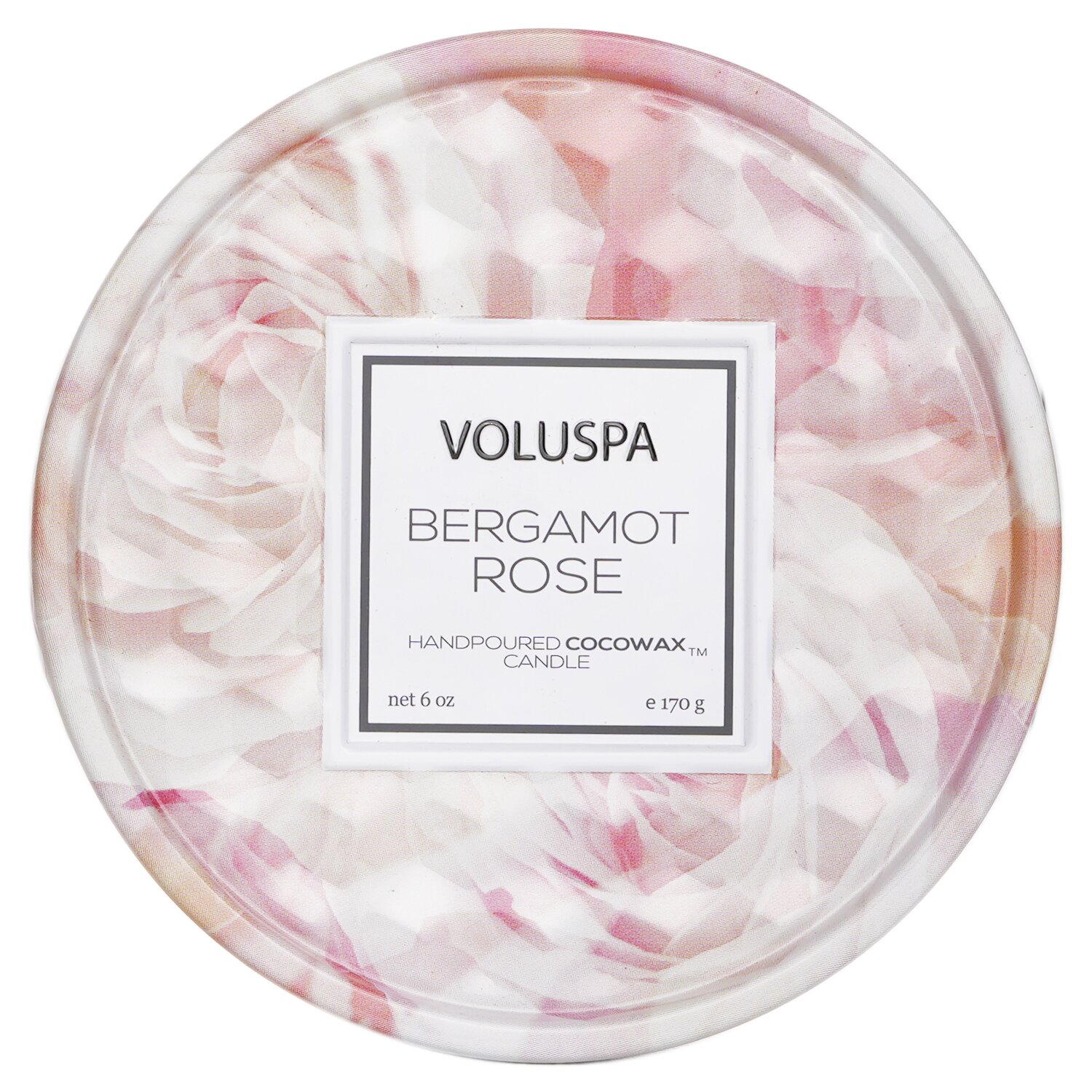Voluspa 2 Wick Tin Candle - Bergamot Rose 170g/6oz
