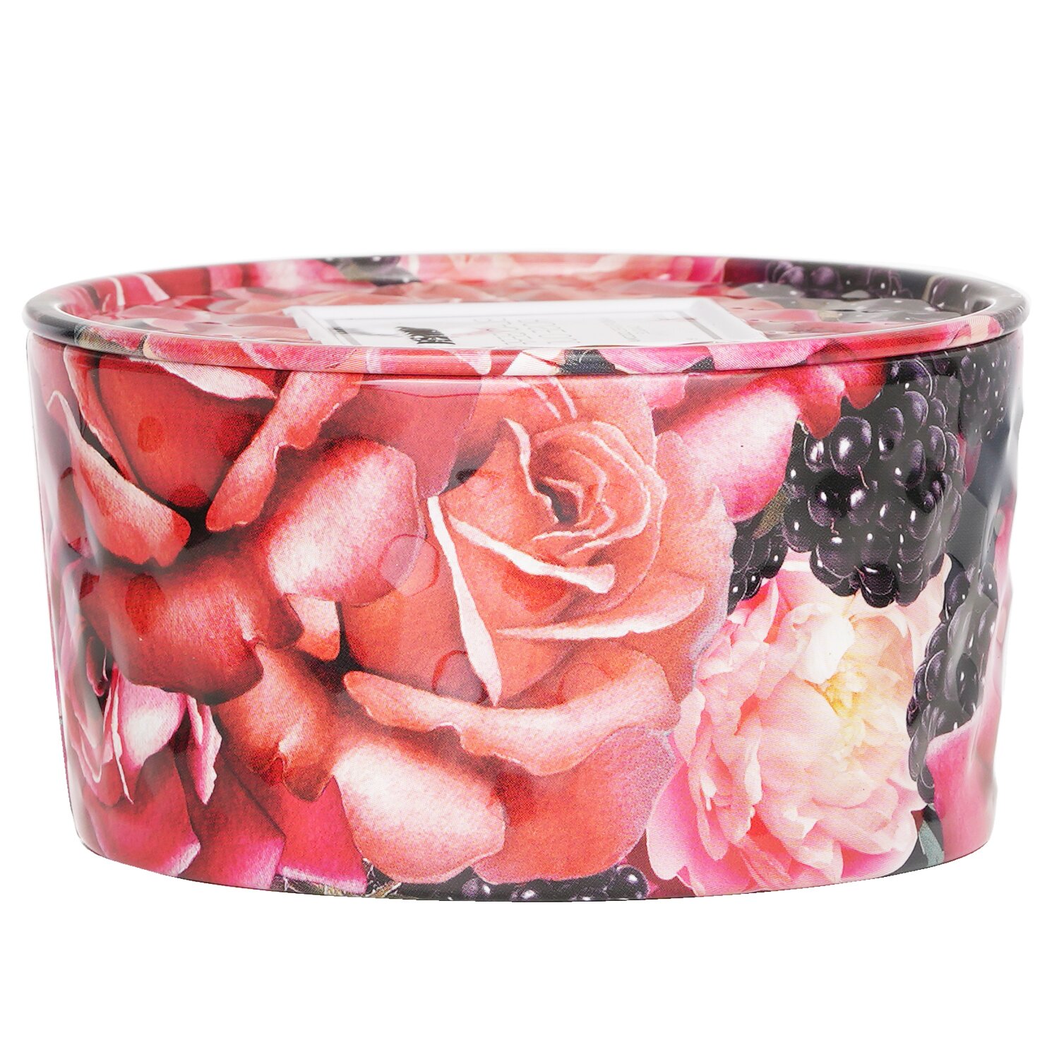 Voluspa Vela de Estaño En Relieve - Blackberry Rose Oud 170g/6oz