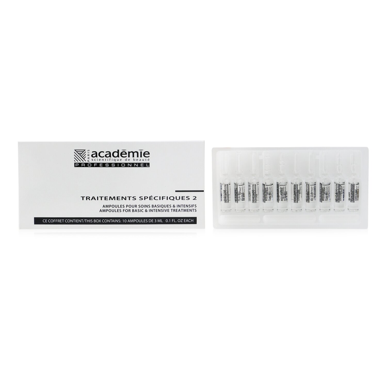 Academie Specific Treatments 2 Ampoules Integral Cells Extracts (Transparent) - Salon Product 10x3ml/0.1oz