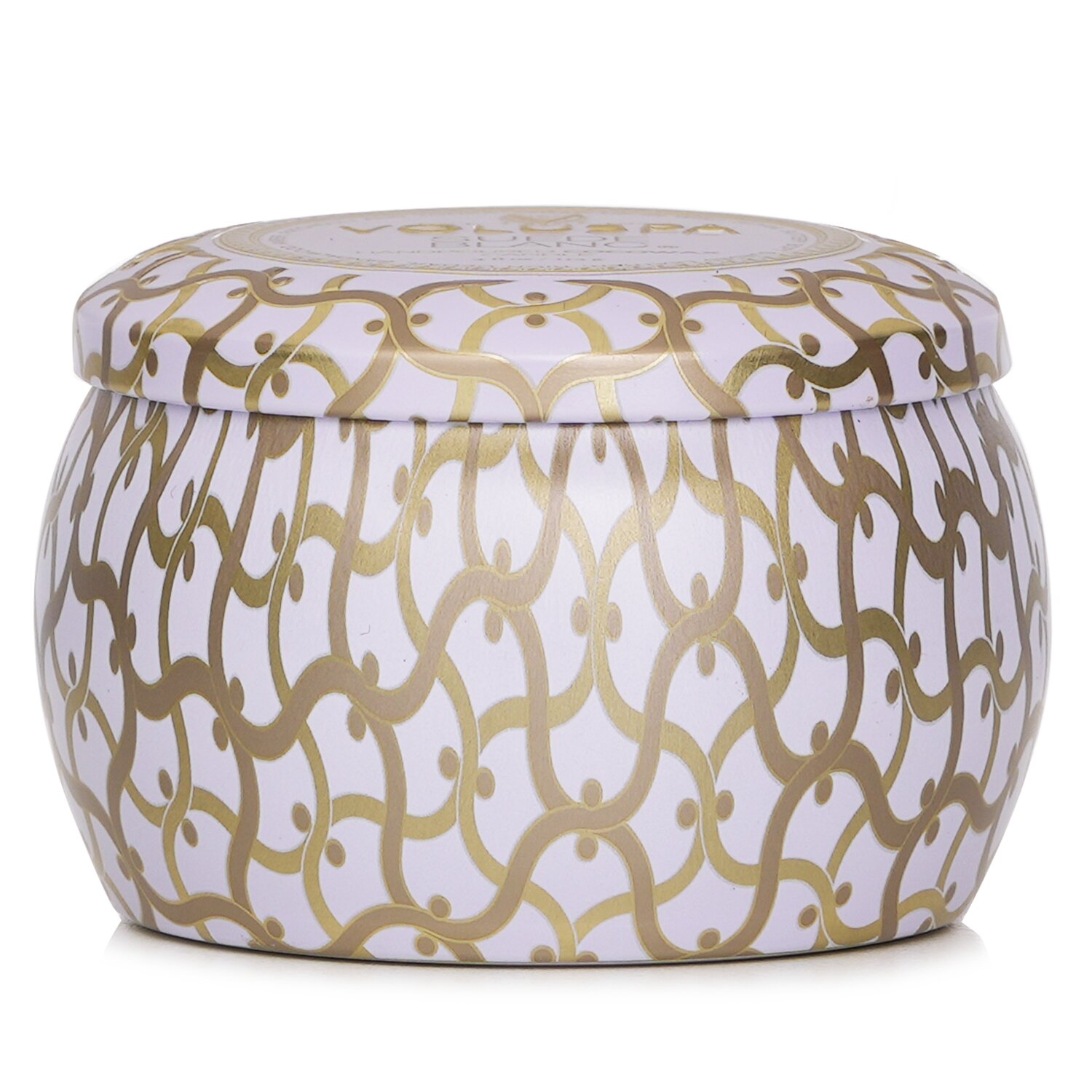 Voluspa Mini Tin Candle - Suede Blanc 113g/4oz
