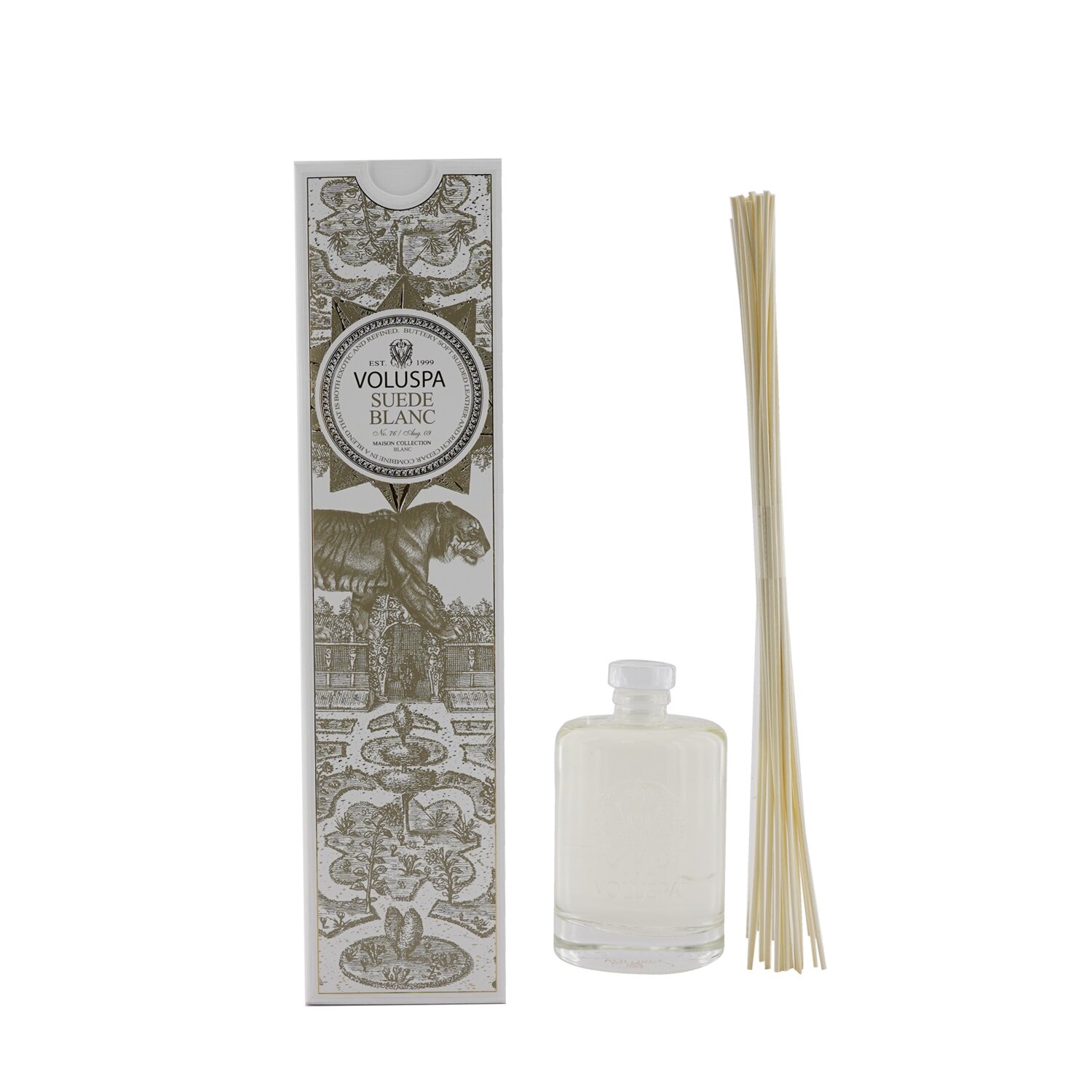 Voluspa Reed Diffuser - Suede Blanc 177ml/6oz