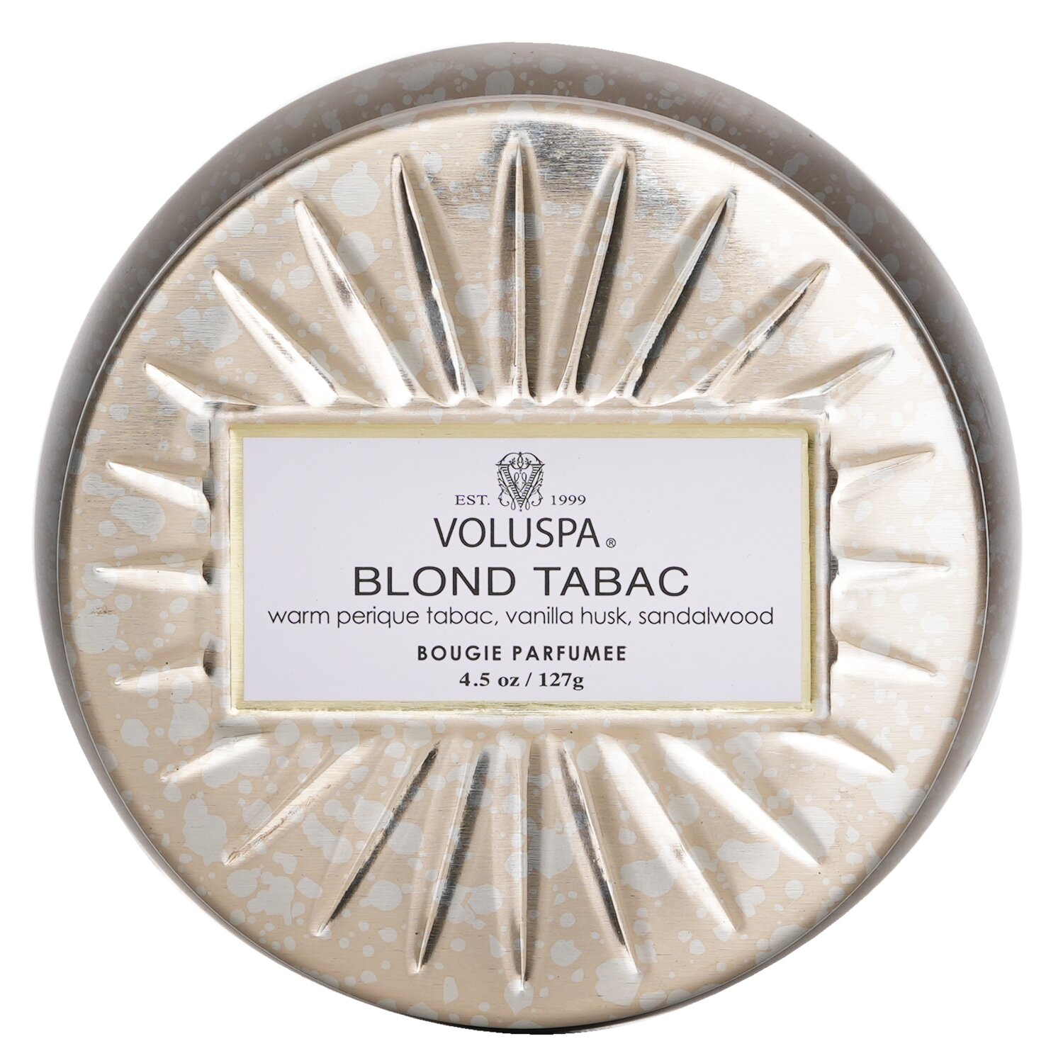 Voluspa Mini Tin Candle - Blond Tabac 127g/4.5oz
