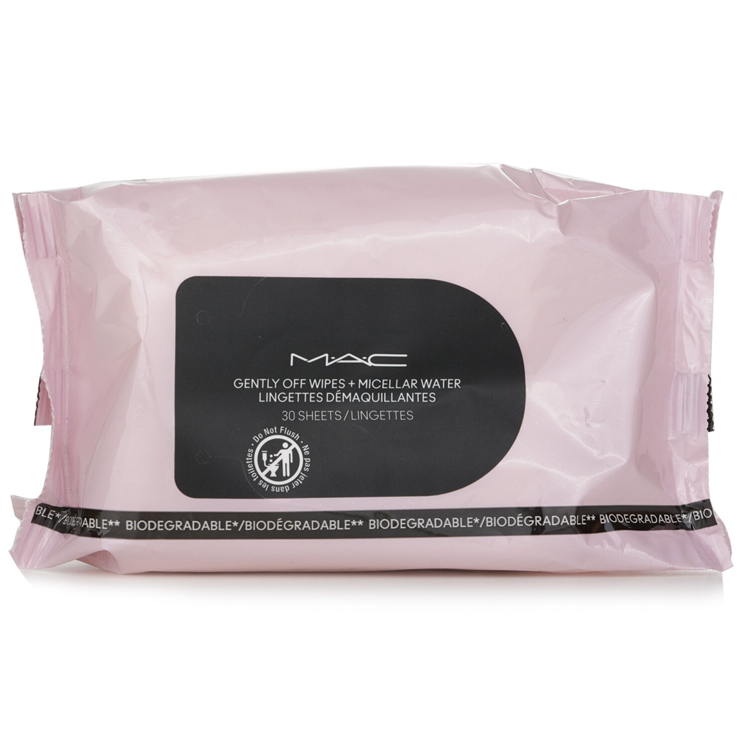 MAC Gently Off Wipes + Micellar Water 30wipes