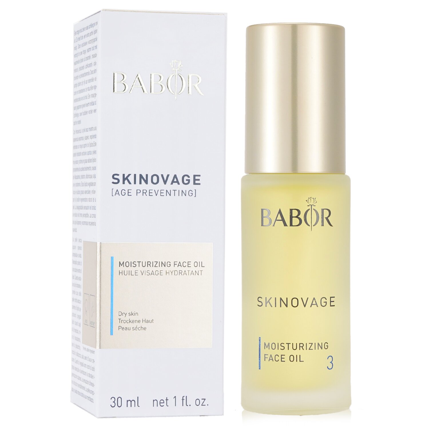 Babor Skinovage [Age Preventing] Moisturizing Face Oil - For Dry Skin 30ml/1oz