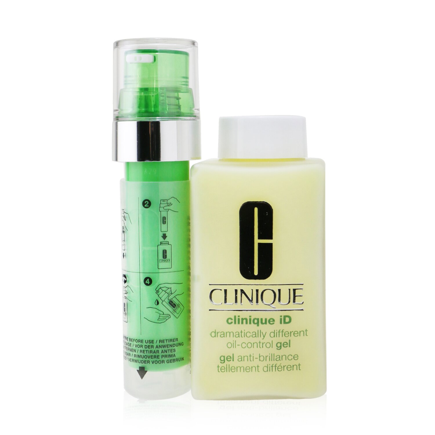 Clinique Clinique iD Dramatically Different Oil-Control Gel + Active Cartridge Concentrate For Delicate Skin 125ml/4.2oz