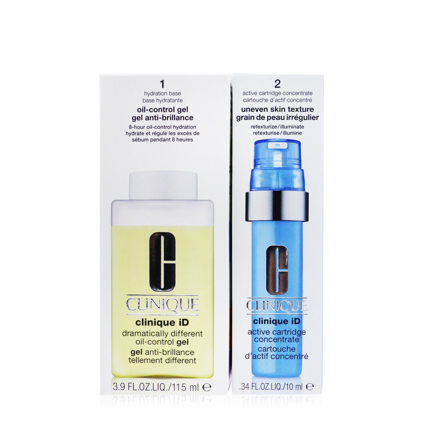 Clinique Clinique iD Dramatically Different Oil-Control Gel + Active Cartridge Concentrate For Uneven Skin Texture 125ml/4.2oz