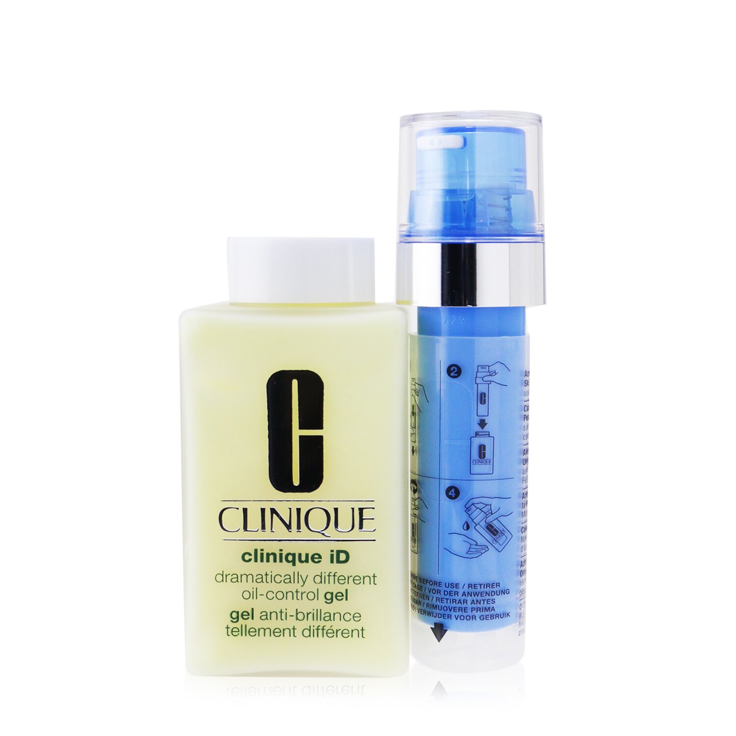 Clinique Clinique iD Dramatically Different Oil-Control Gel + Active Cartridge Concentrate For Uneven Skin Texture 125ml/4.2oz