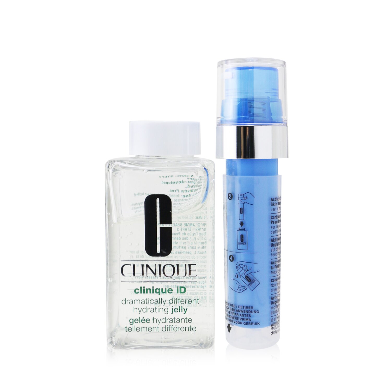 Clinique Clinique iD Dramatically Different Gelatina Hidratante + Cartucho Activo Concentrado Para Piel con Textura Desigual 125ml/4.2oz