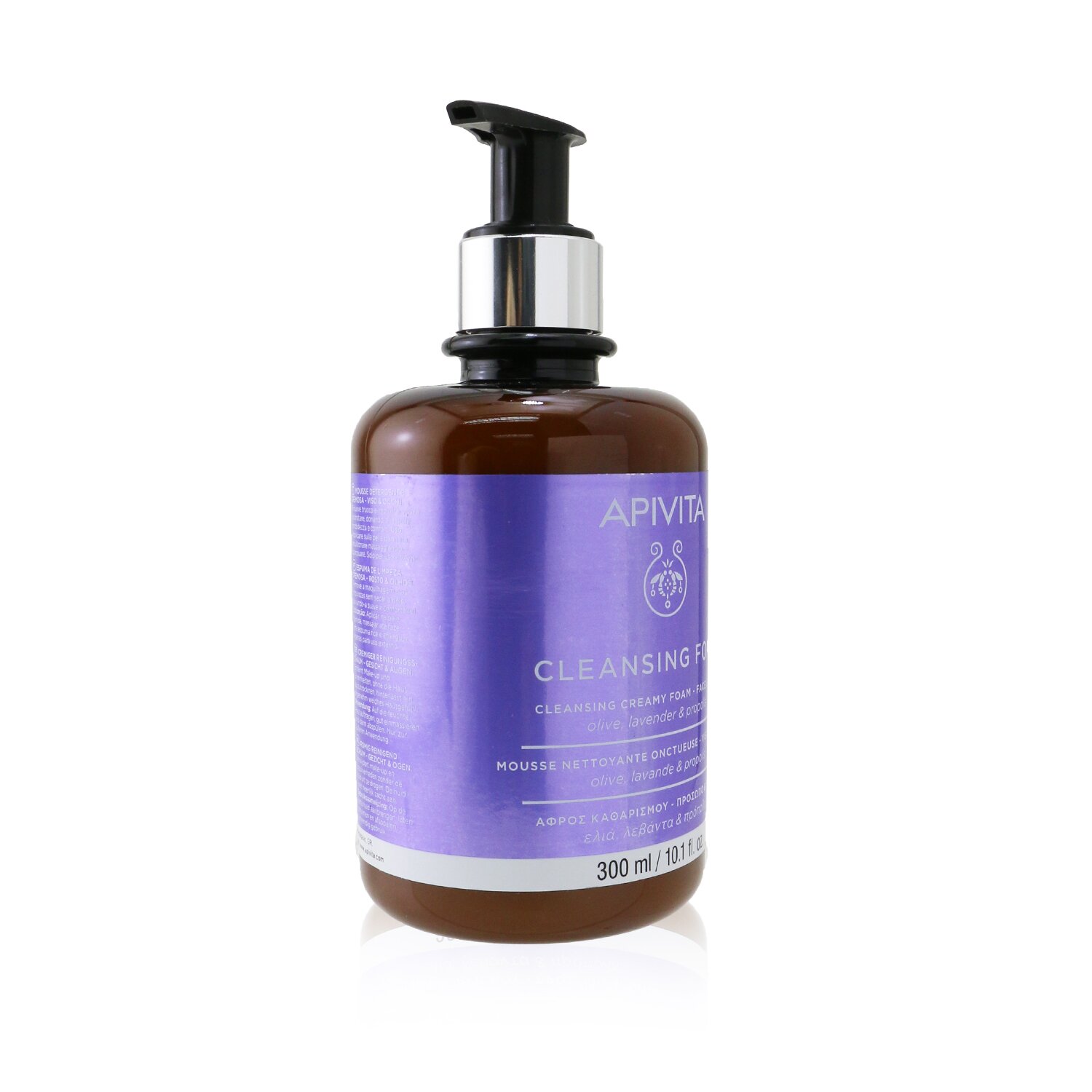 Apivita Cleansing Creamy Foam For Face & Eyes (Limited Edition) 300ml/10.1oz