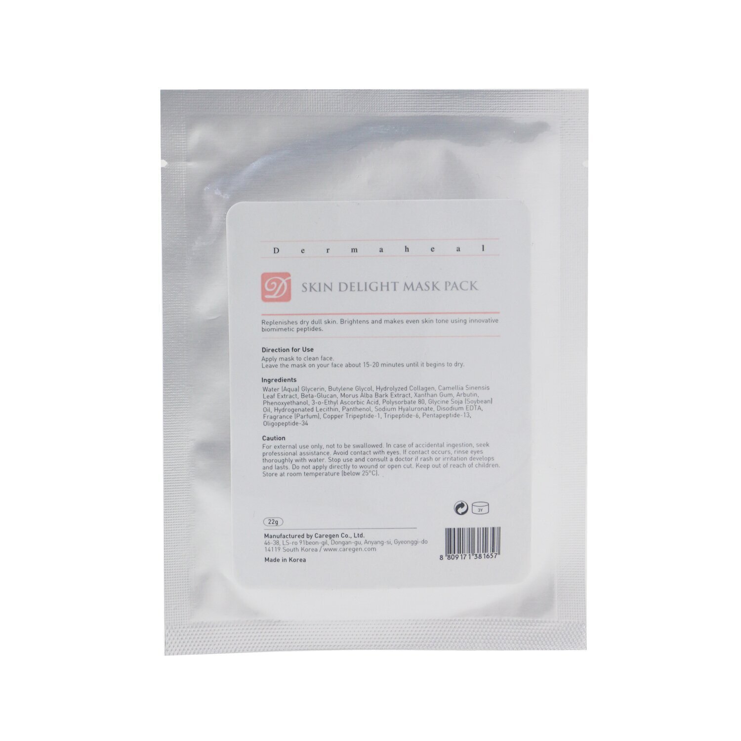 Dermaheal Skin Delight Mask Pack (Exp. Date: 05/2021) 22g/0.7oz