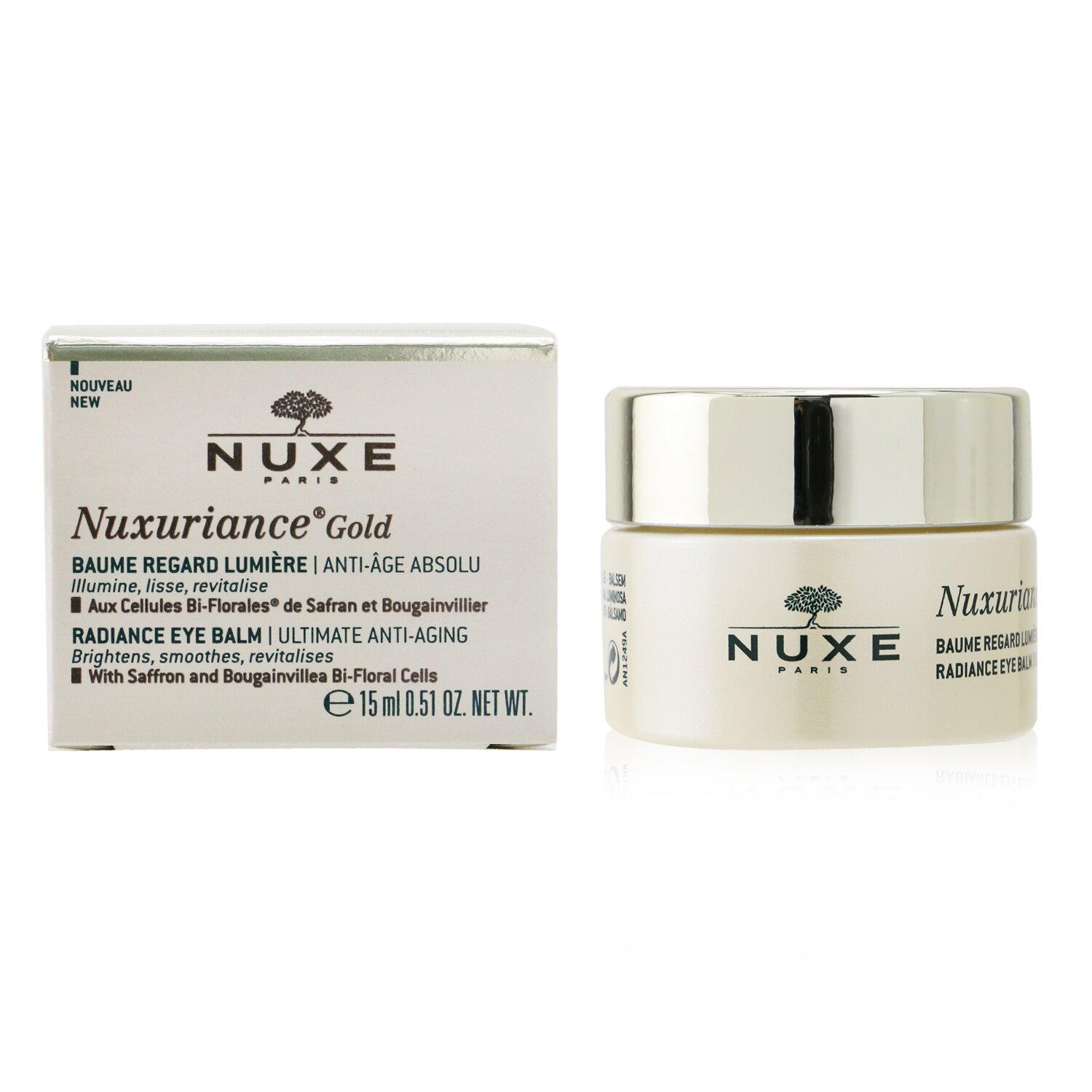 Nuxe Nuxuriance Gold Radiance Eye Balm - Ultimate Anti-Aging 15ml/0.51oz