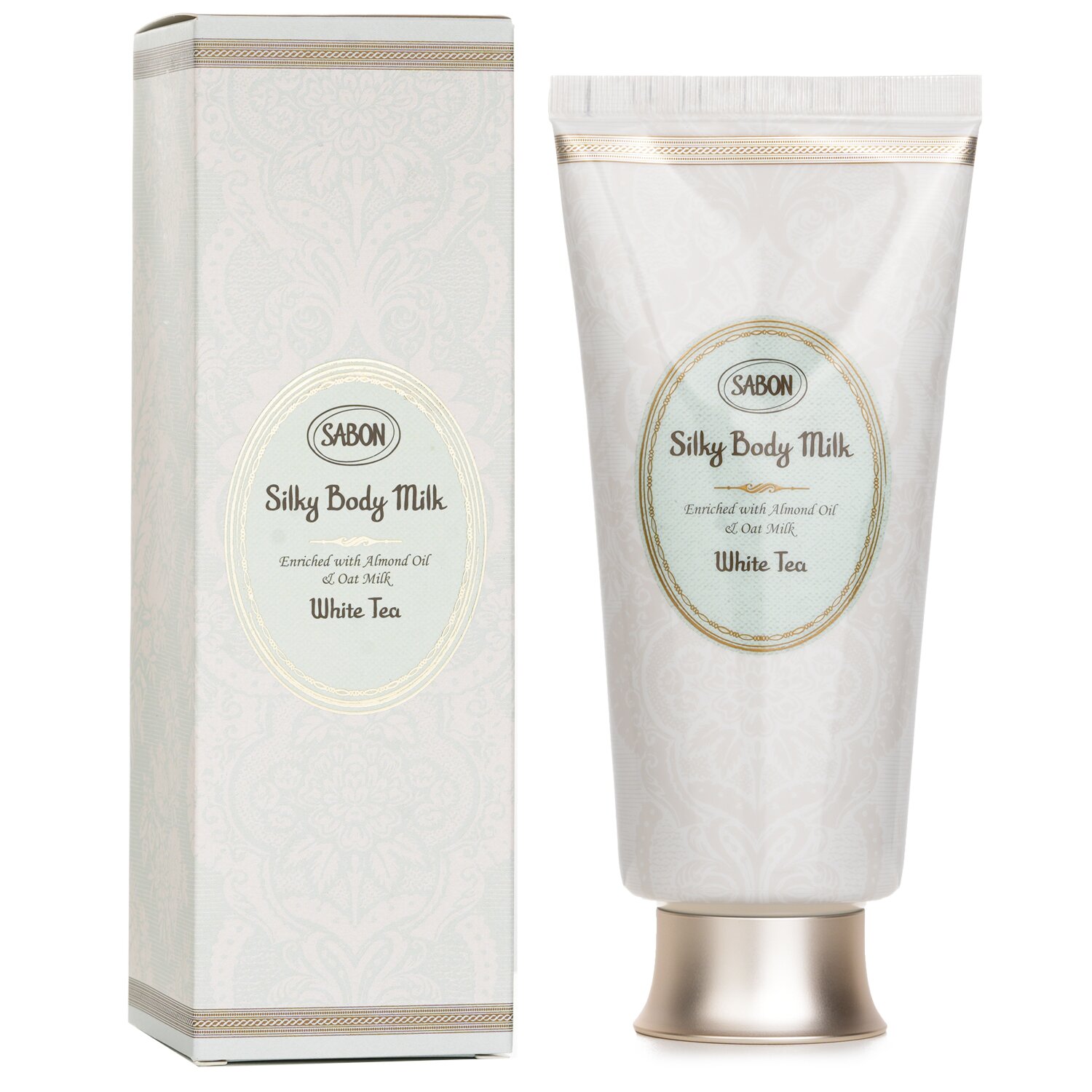 Sabon Silky Body Milk - White Tea 200ml/7oz