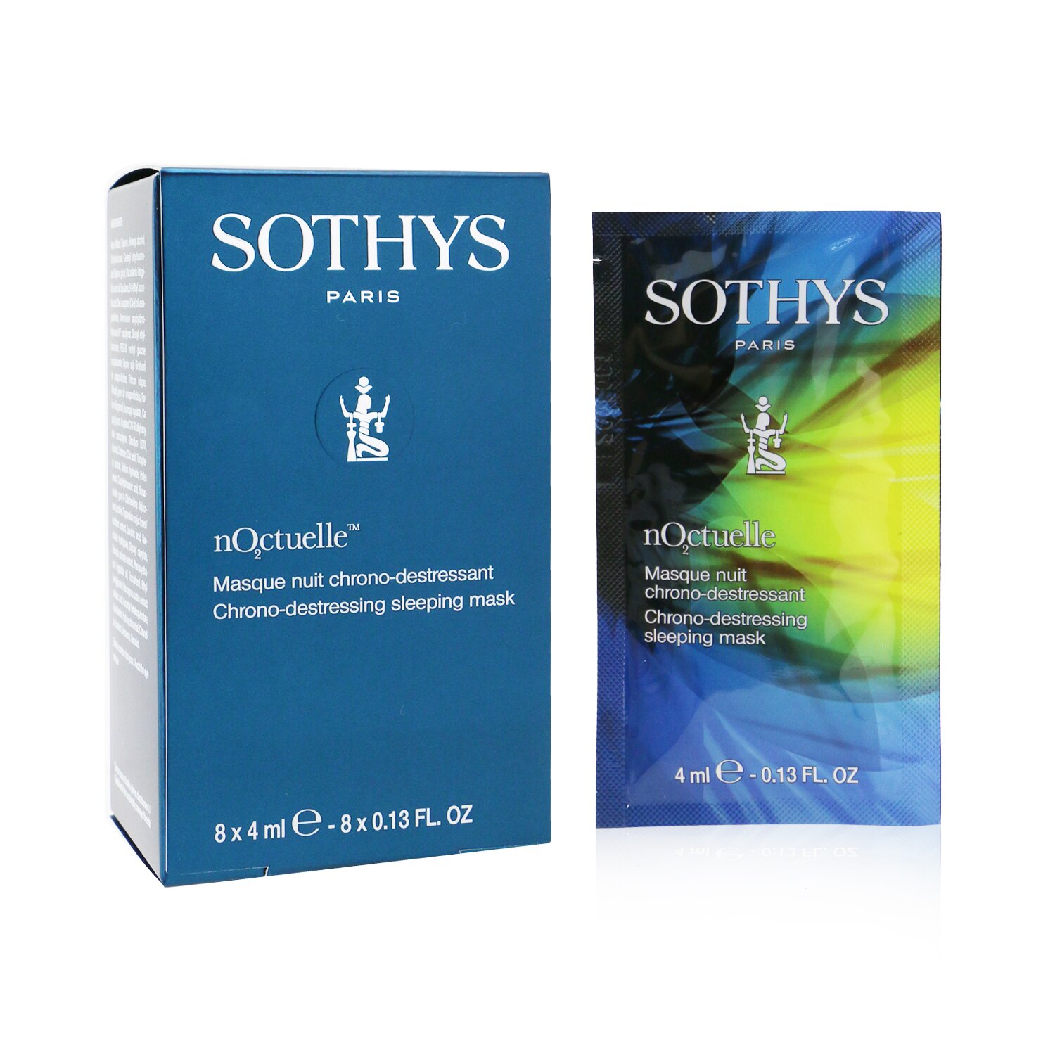 Sothys nO2ctuelle Chrono-Destressing Sleeping Mask 8x4ml/0.13oz