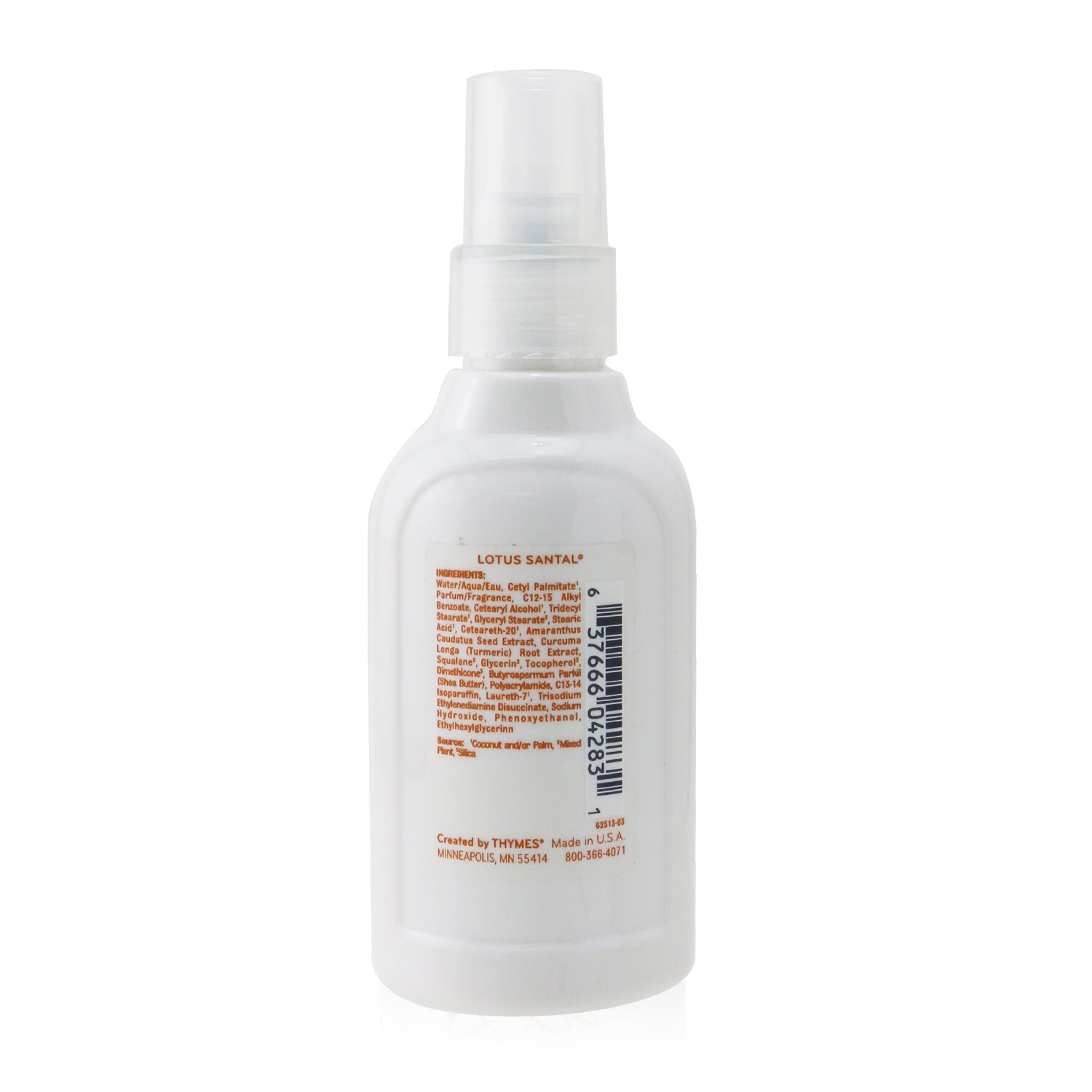 Thymes Lotus Santal Body Lotion 74ml/2.5oz