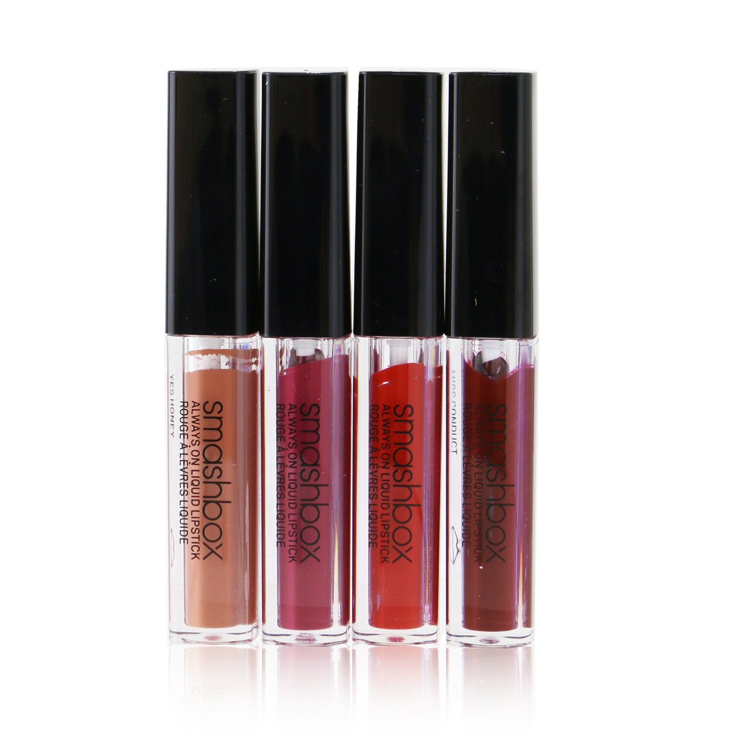Smashbox Always On Liquid Lip Set (4x Mini Matte Liquid Lipstick) 4x0.9ml/0.03oz