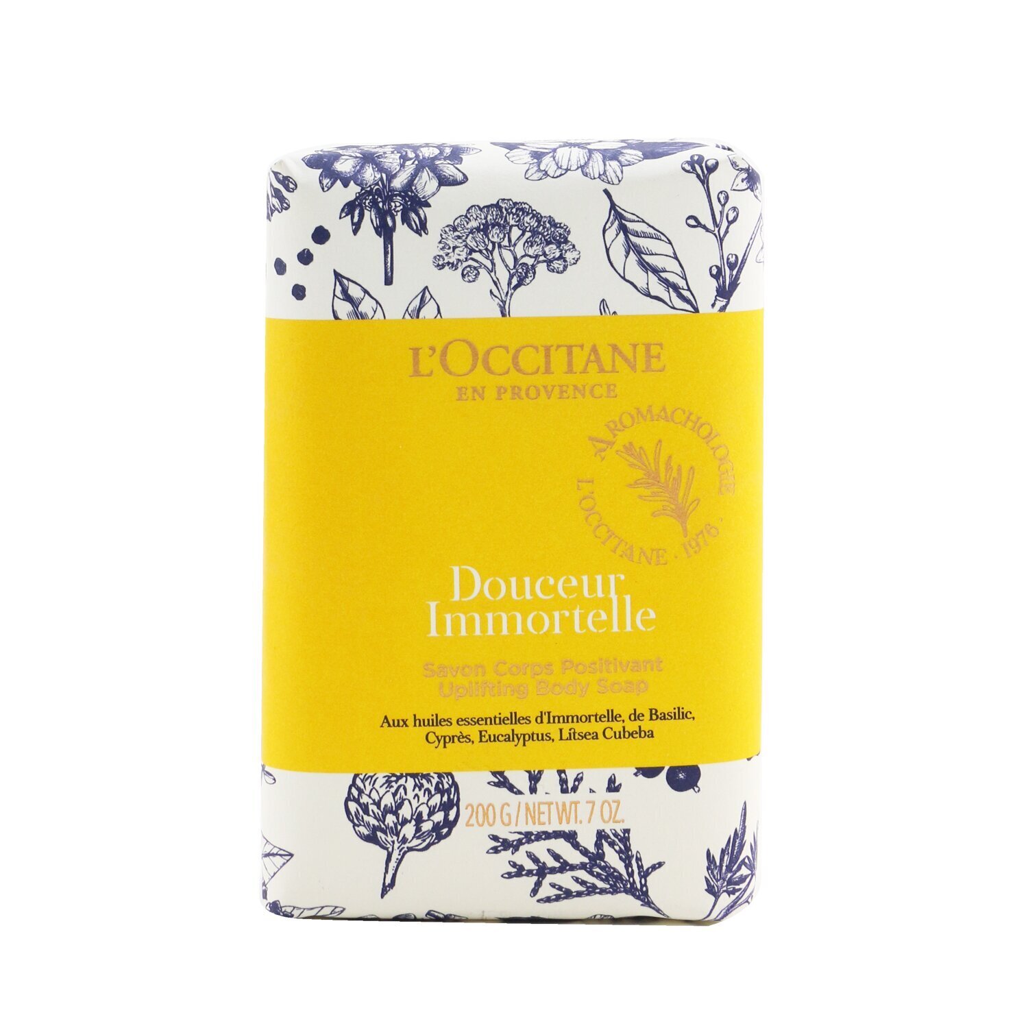 L'Occitane Aromachologie Douceur Immortelle Uplifting Body Soap 200g/0.7oz