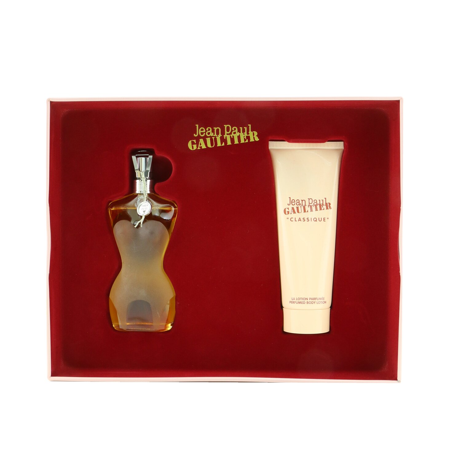 Jean Paul Gaultier Classique Coffret: Eau De Toilette Spray 50ml/1.7oz + Perfumed Body Lotion 75ml/2.5oz 2pcs