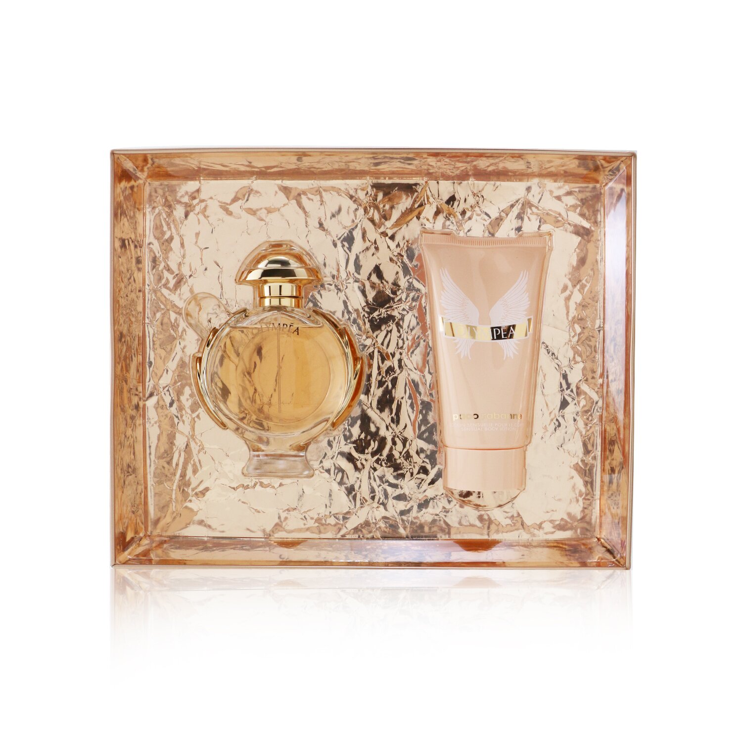 Paco Rabanne Olympea Coffret: Eau De Parfum Spray 50ml/1.7oz + Sensual Body Lotion 75ml/2.5oz 2pcs