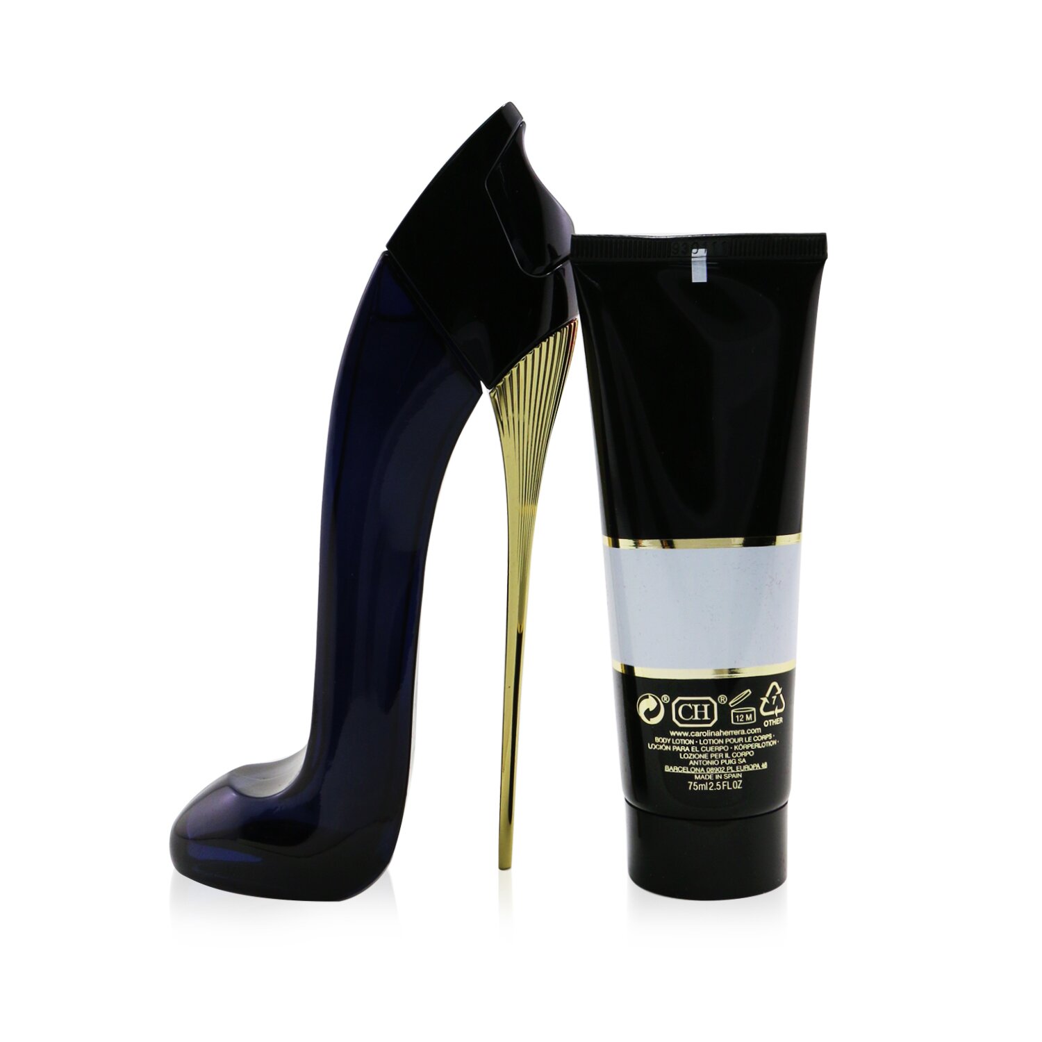 Carolina Herrera Good Girl Coffret: Eau De Parfum Spray 50ml/1.7oz + Body Lotion 75ml/2.5oz 2pcs