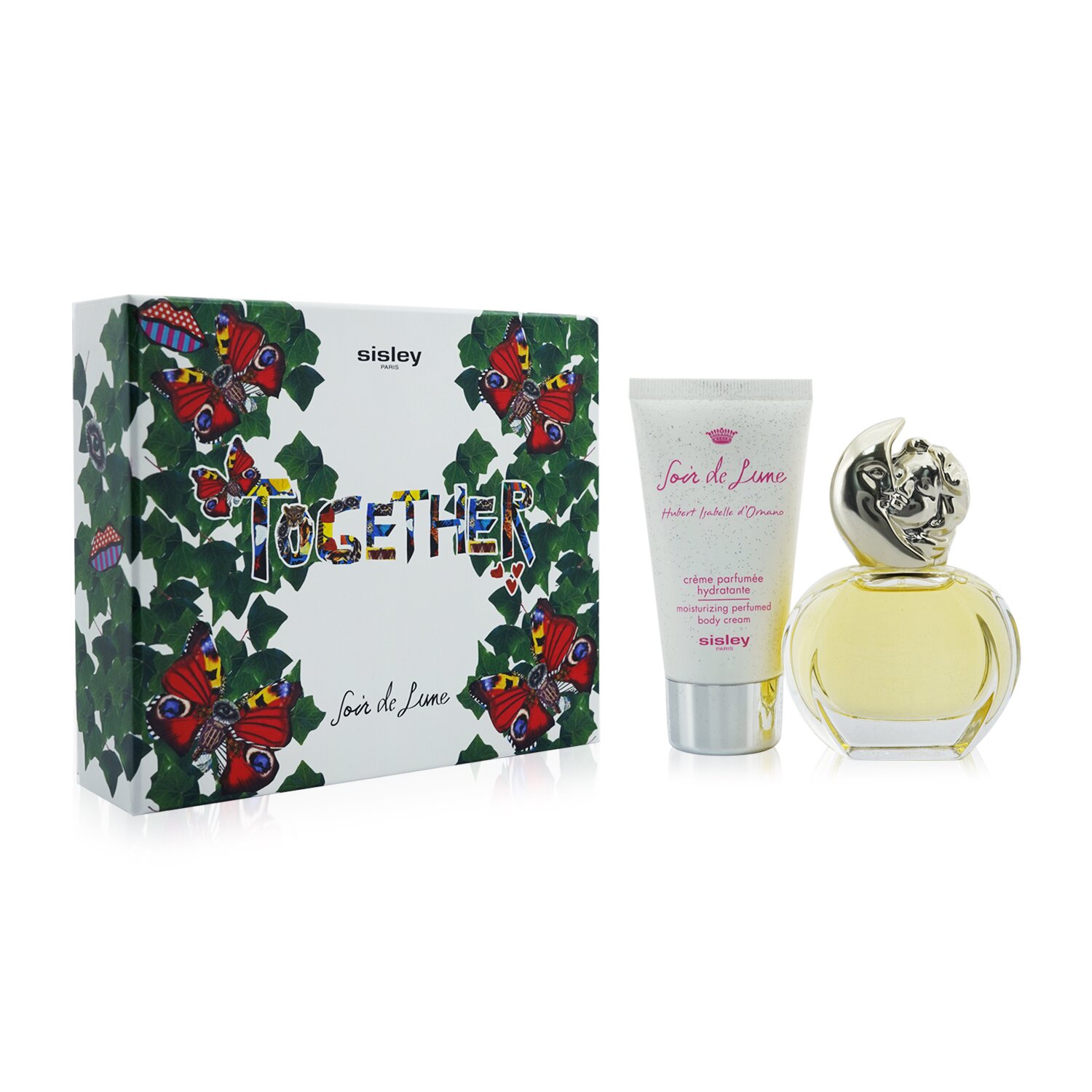 Sisley Soir De Lune Coffret: Eau De Parfum Spray 30ml/1oz + Moisturizing Perfumed Body Cream 50ml/1.6oz 2pcs