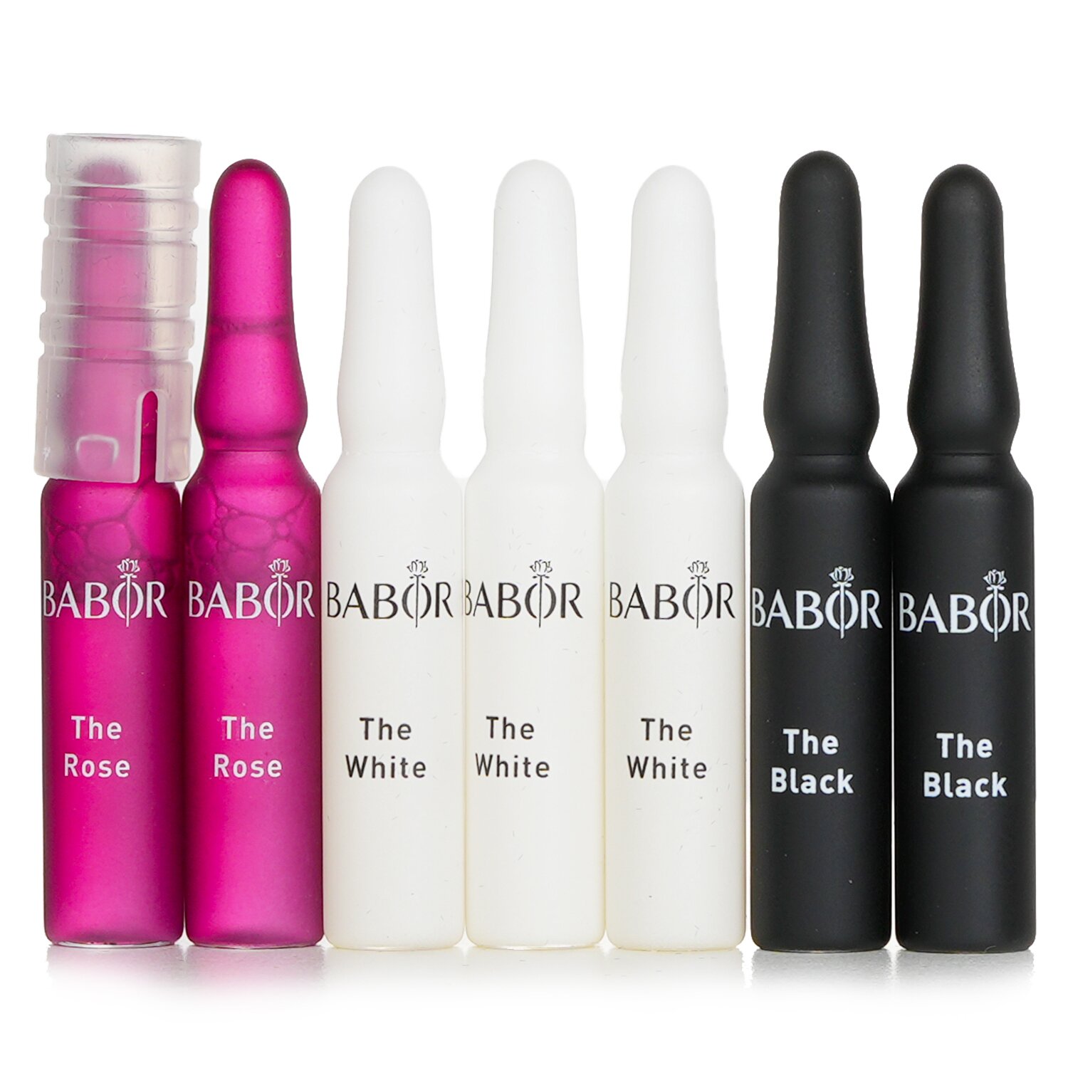 Babor Ampoule Concentrates Grand Cru (2x The Rose + 3x The White + 2x The Black) 7x2ml/0.06oz