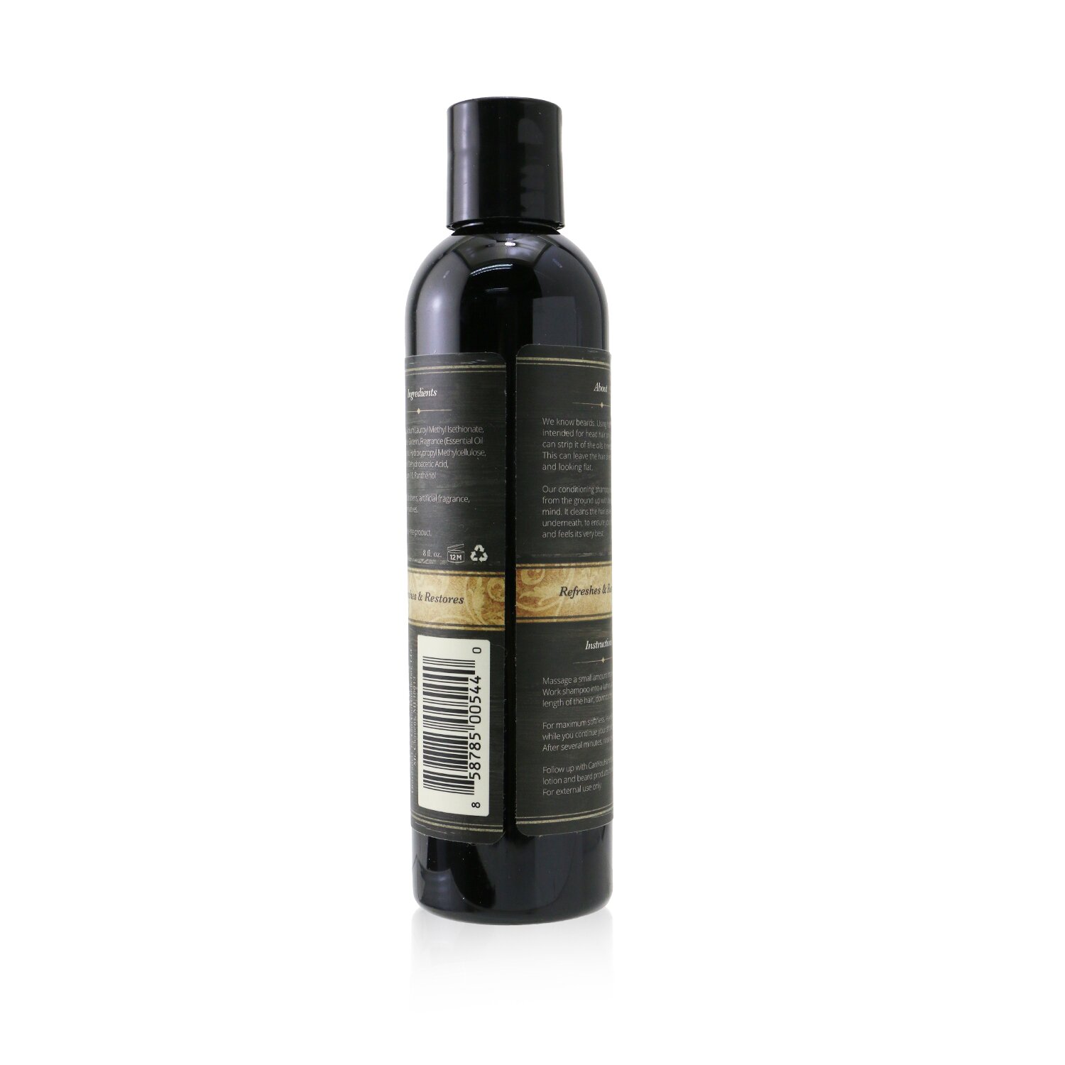 Can You Handlebar Champú de Barba - Adecuado Para Todo Tipo de Cabello 240ml/8oz